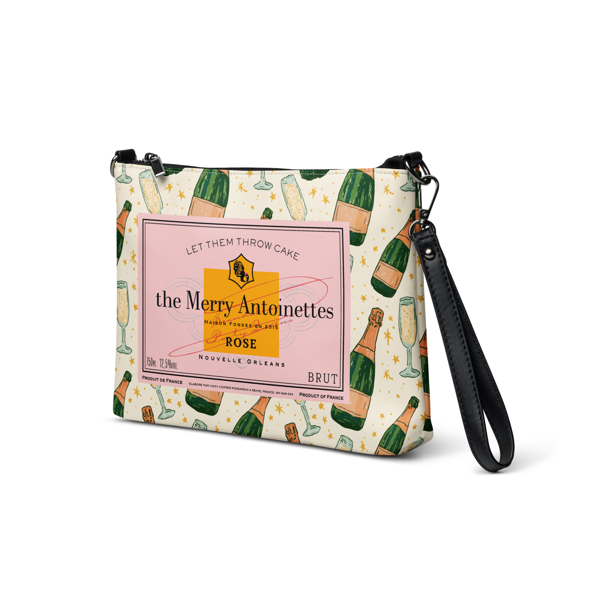 Rose' Champagne Crossbody Bag - Image 2