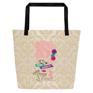 A Very Merry All-Over Print Large Tote Bag
