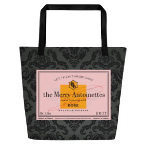 Rose' All-Over Print Large Tote Bag