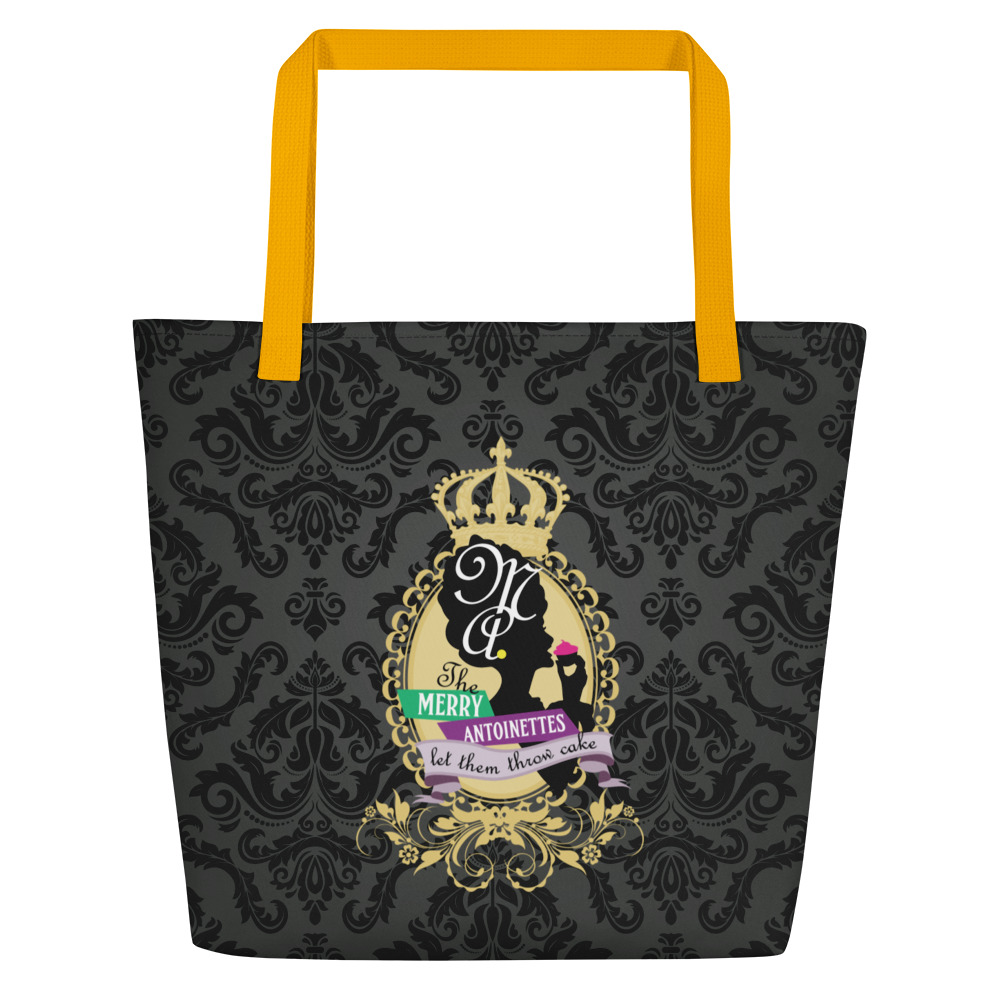 Krewe Crest All-Over Print Large Tote Bag - Image 5