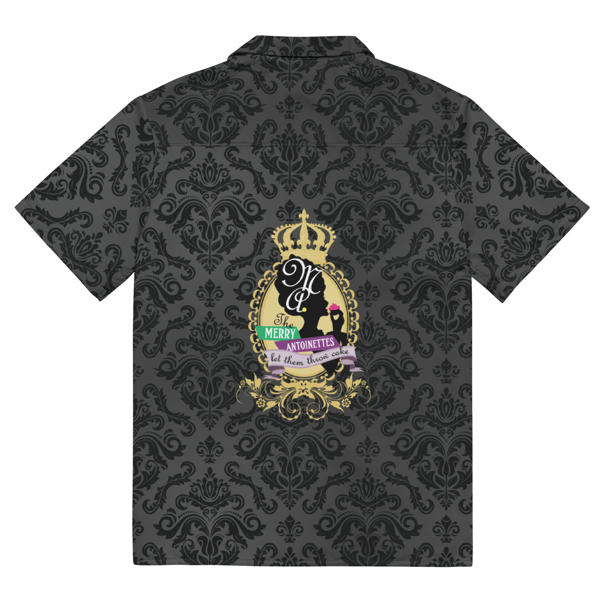 Krewe Crest Unisex Button Shirt - Image 2