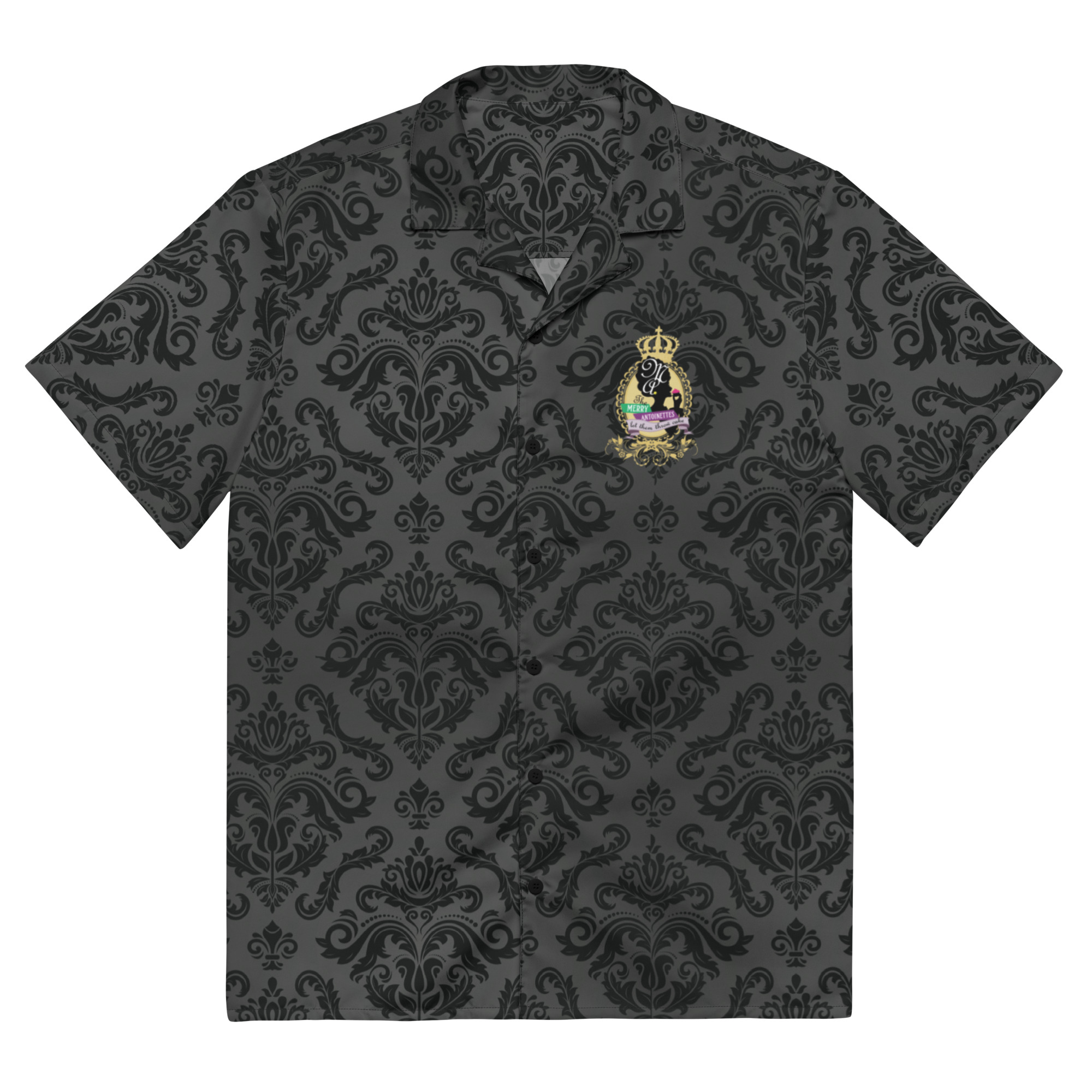 Krewe Crest Unisex Button Shirt