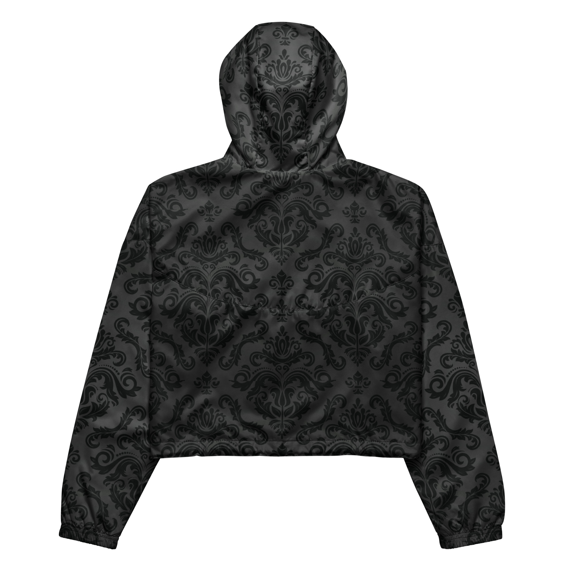 Krewe Crest Women’s Cropped Windbreaker - Image 2
