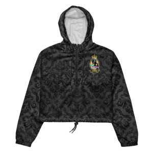 Krewe Crest Women’s Cropped Windbreaker