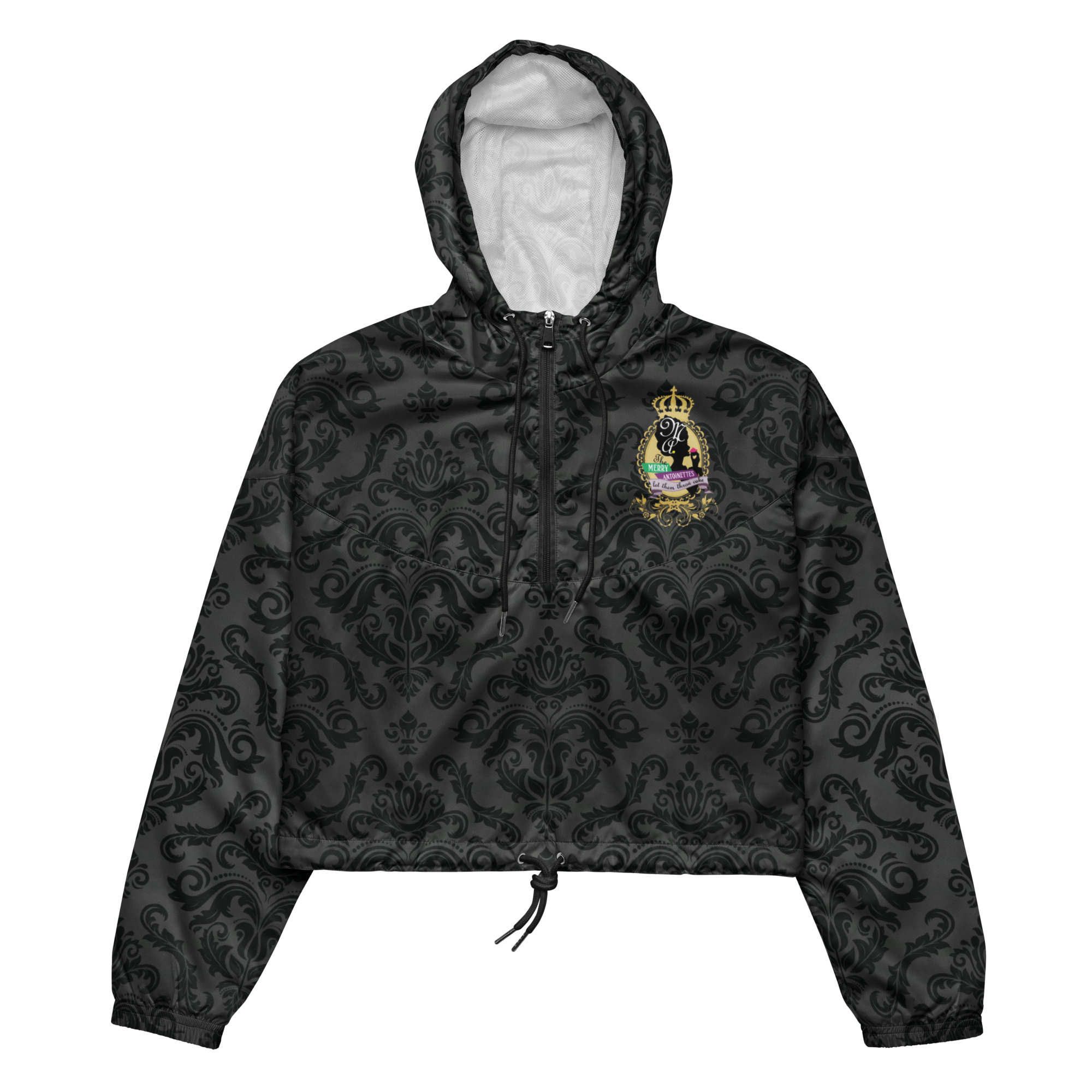 Krewe Crest Women’s Cropped Windbreaker