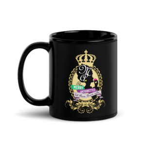 Krewe Crest 11oz Black Glossy Mug