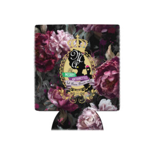 Krewe Crest Floral Can Cooler