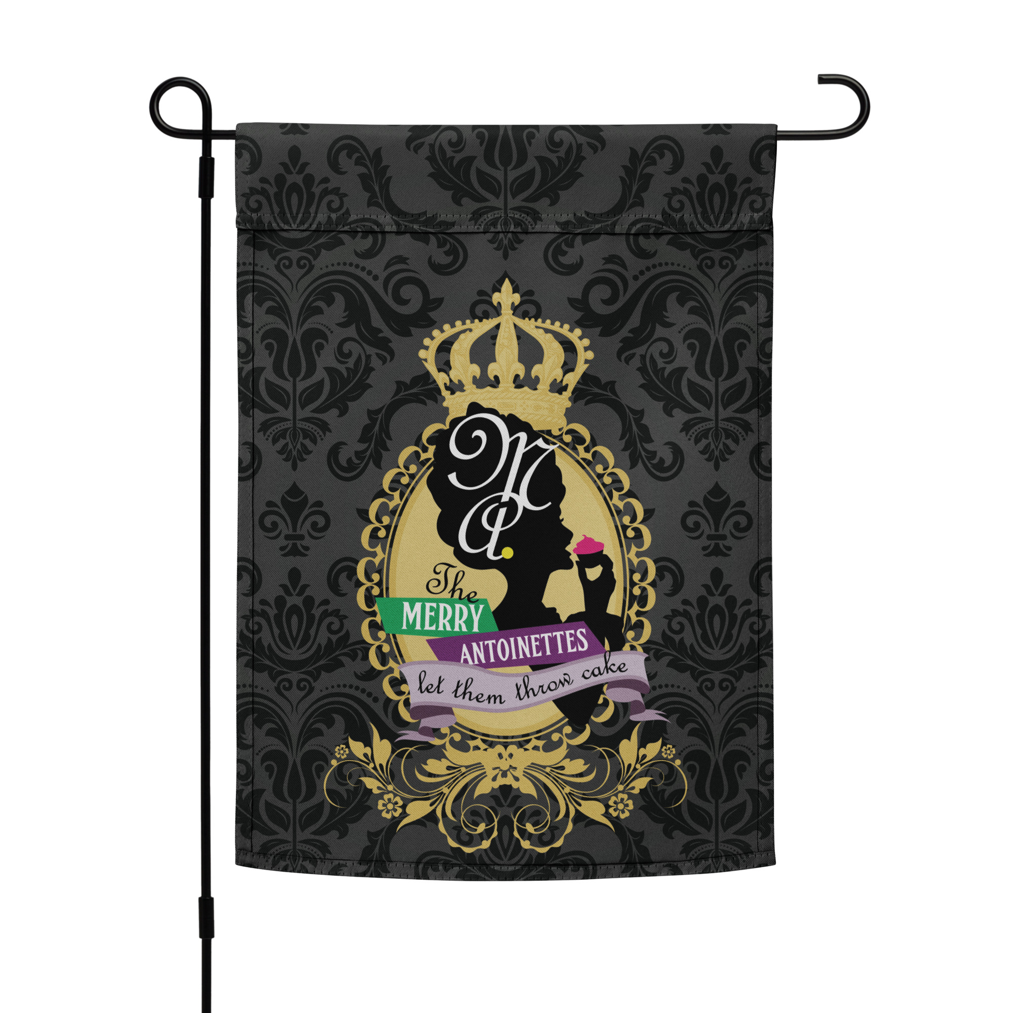 Krewe Crest Garden Flag - Image 2