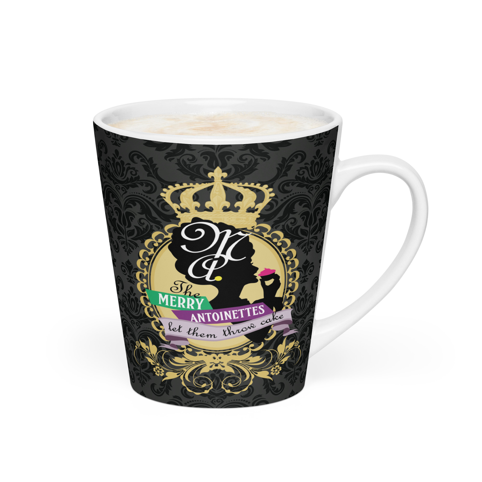 Krewe Crest Latte Mug - Image 2