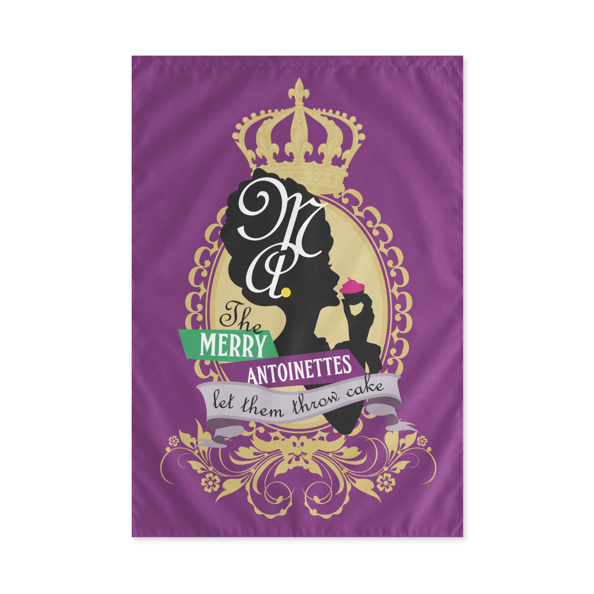 Krewe Crest Purple Flag - Image 2