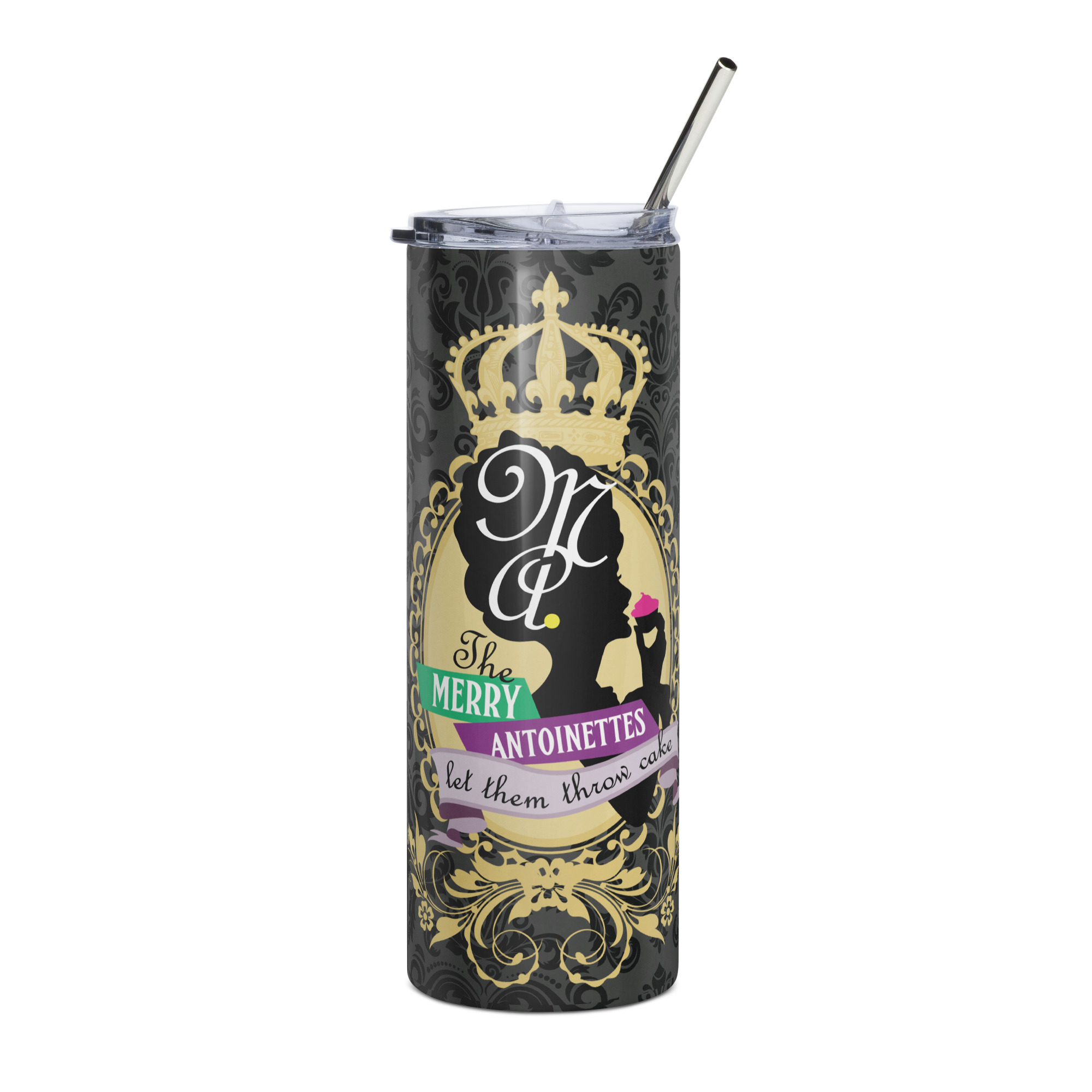 Krewe Crest Stainless Steel Tumbler