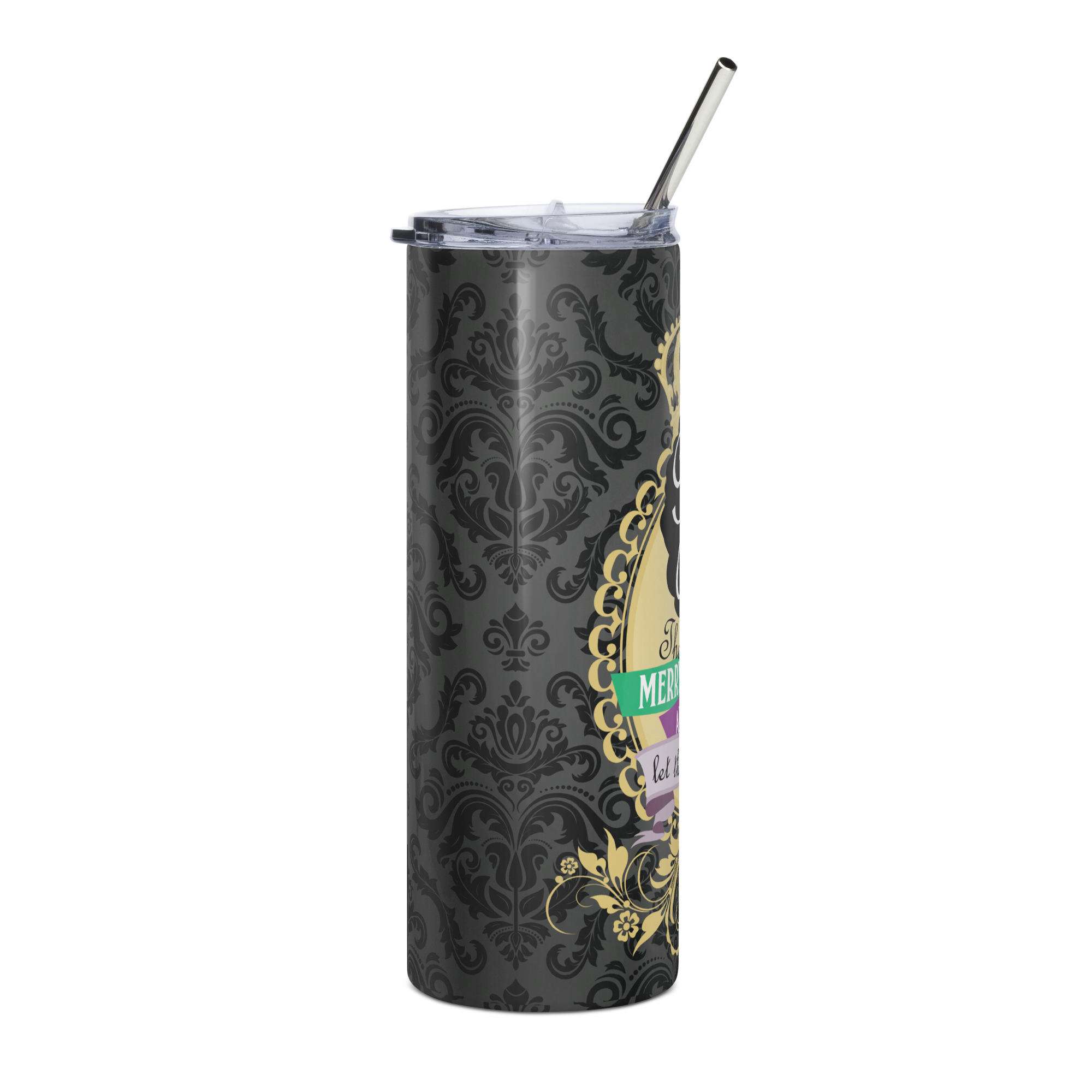 Krewe Crest Stainless Steel Tumbler - Image 4