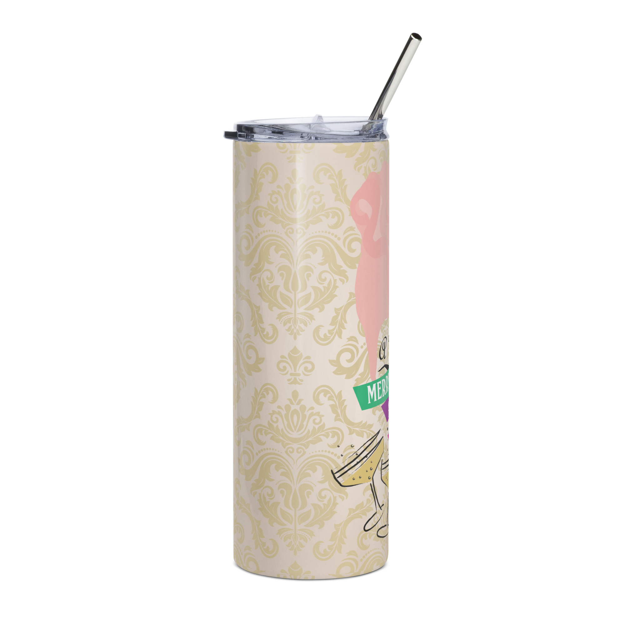 A Very Merry Stainless Steel Tumbler - Image 4