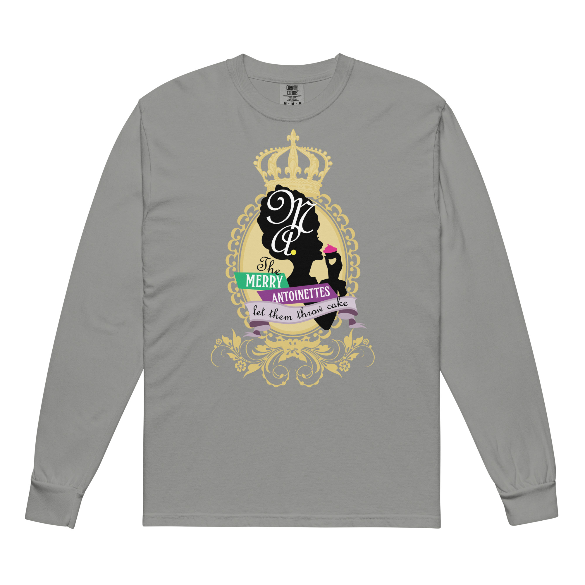 Krewe Crest Comfort Colors Long-Sleeve Shirt - Image 6
