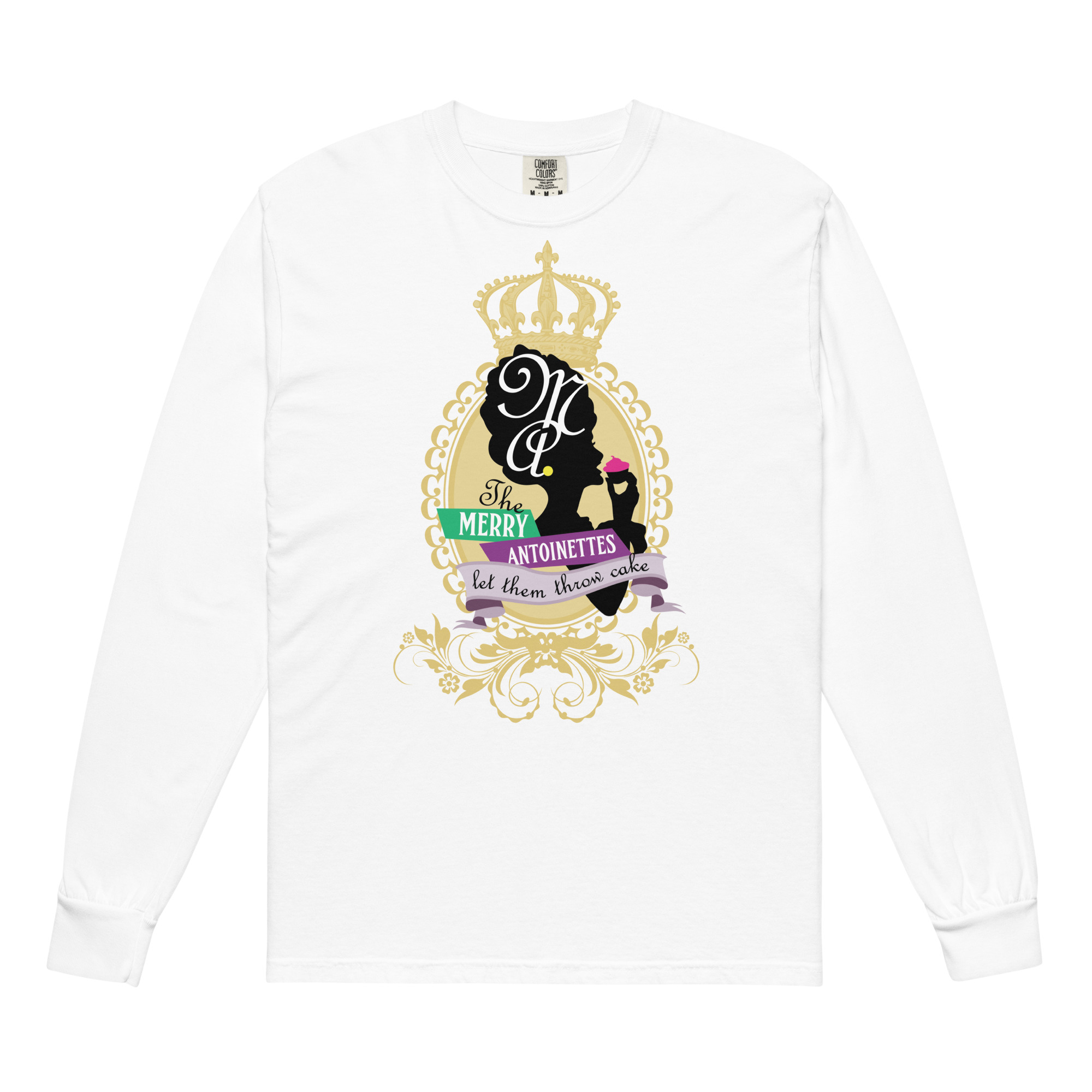 Krewe Crest Comfort Colors Long-Sleeve Shirt - Image 7