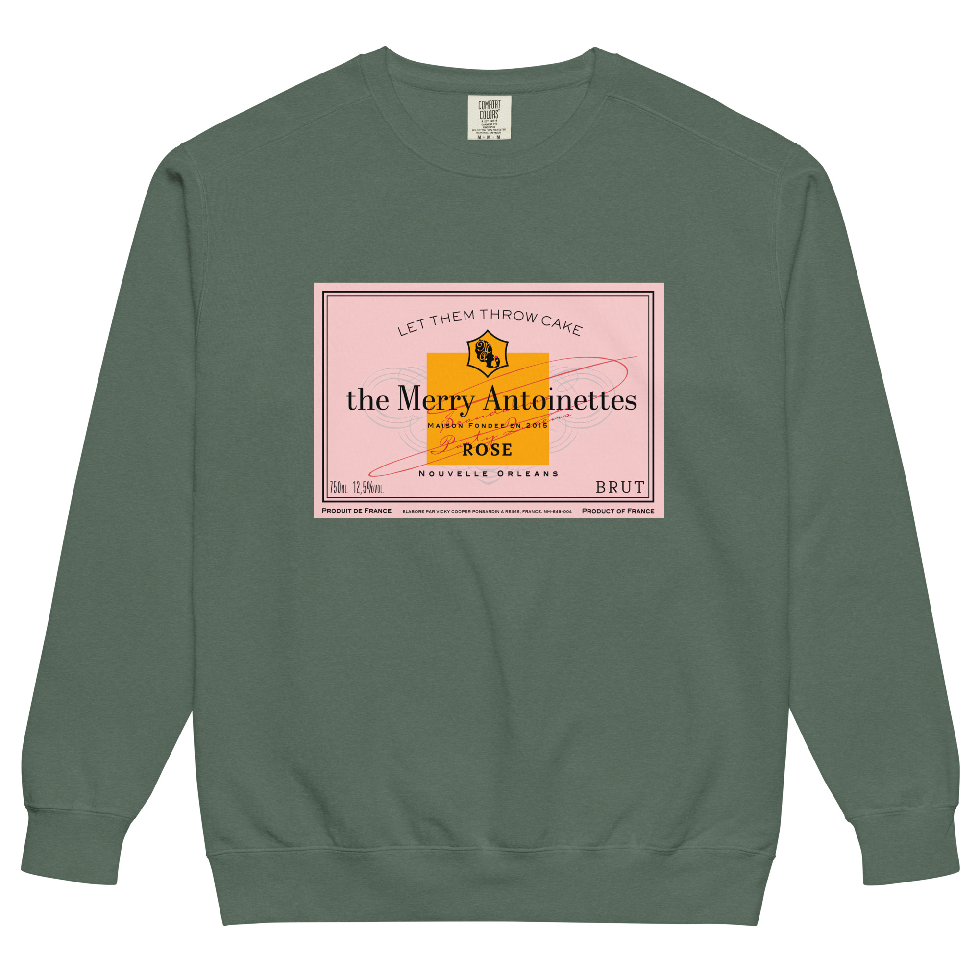 Rose' Comfort Colors Unisex Sweatshirt - Image 4
