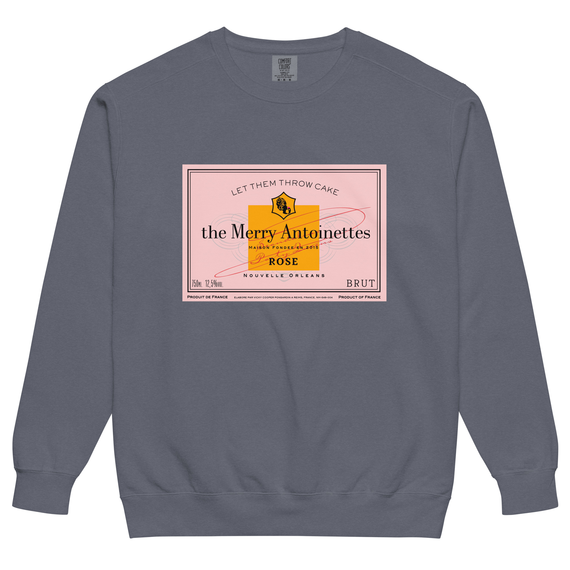 Rose' Comfort Colors Unisex Sweatshirt - Image 3