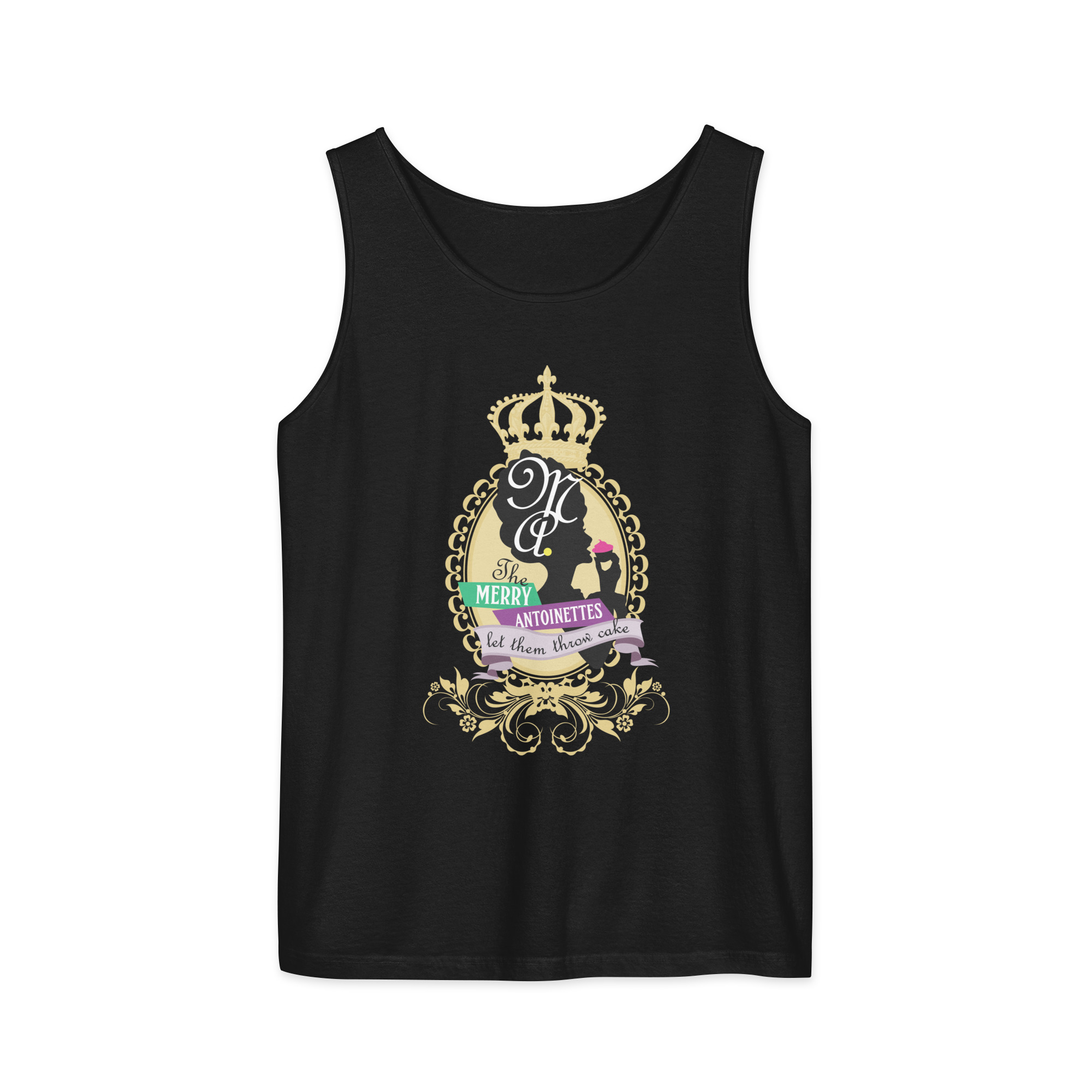 Krewe Crest Comfort Colors Unisex Tank Top - Image 2