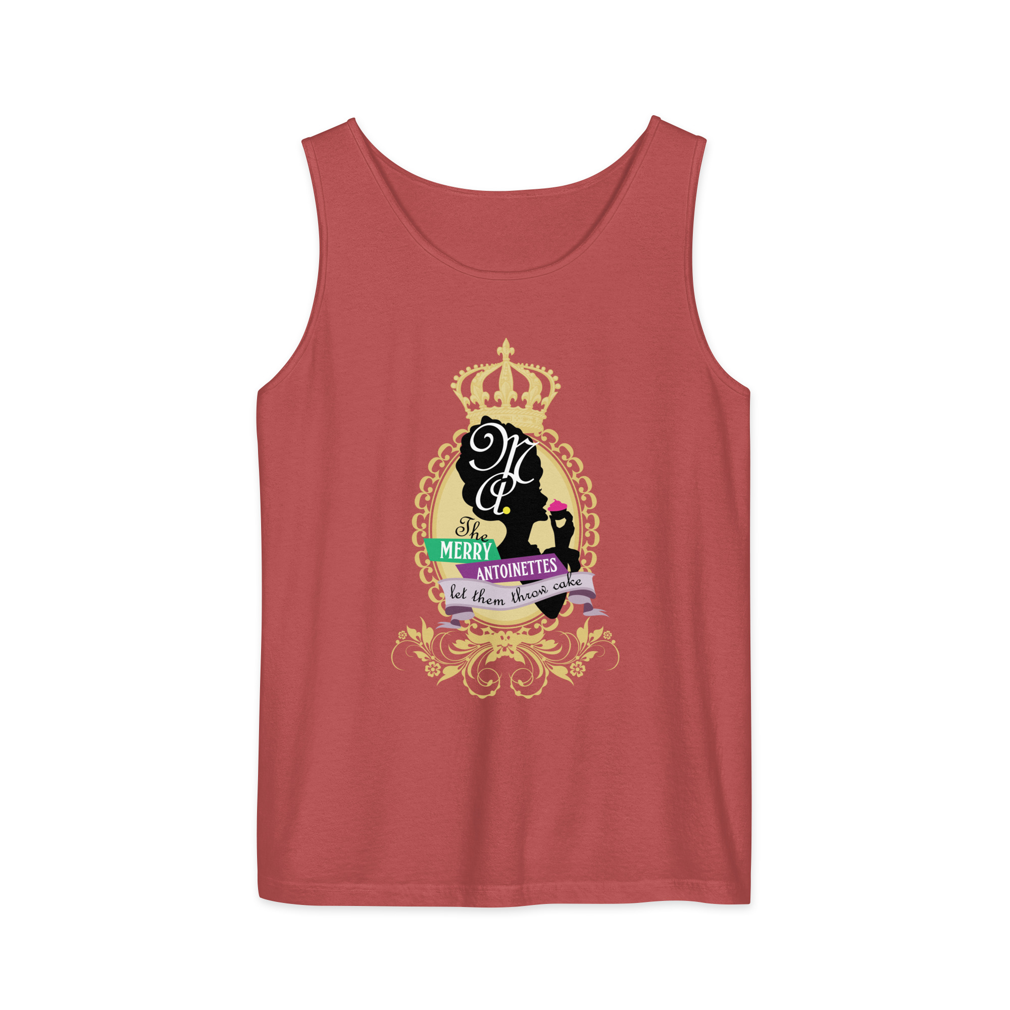 Krewe Crest Comfort Colors Unisex Tank Top - Image 6