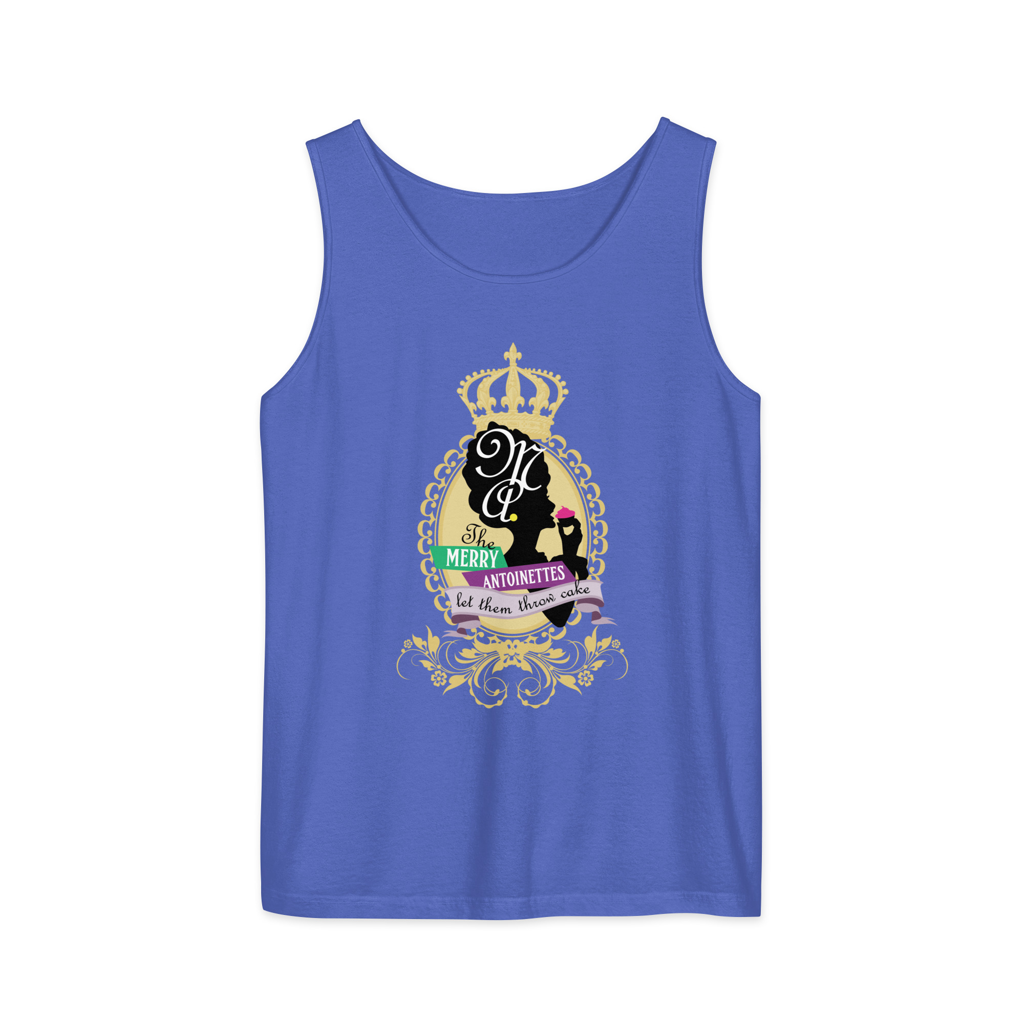 Krewe Crest Comfort Colors Unisex Tank Top - Image 7