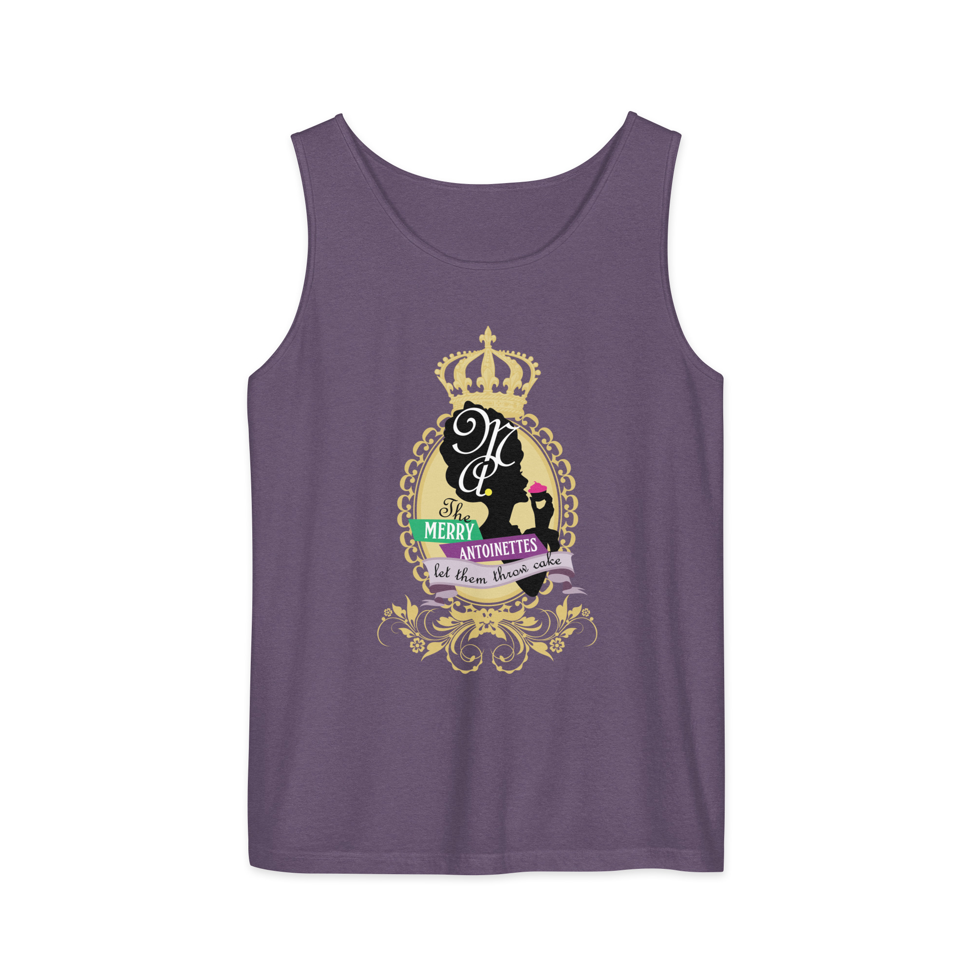 Krewe Crest Comfort Colors Unisex Tank Top - Image 5
