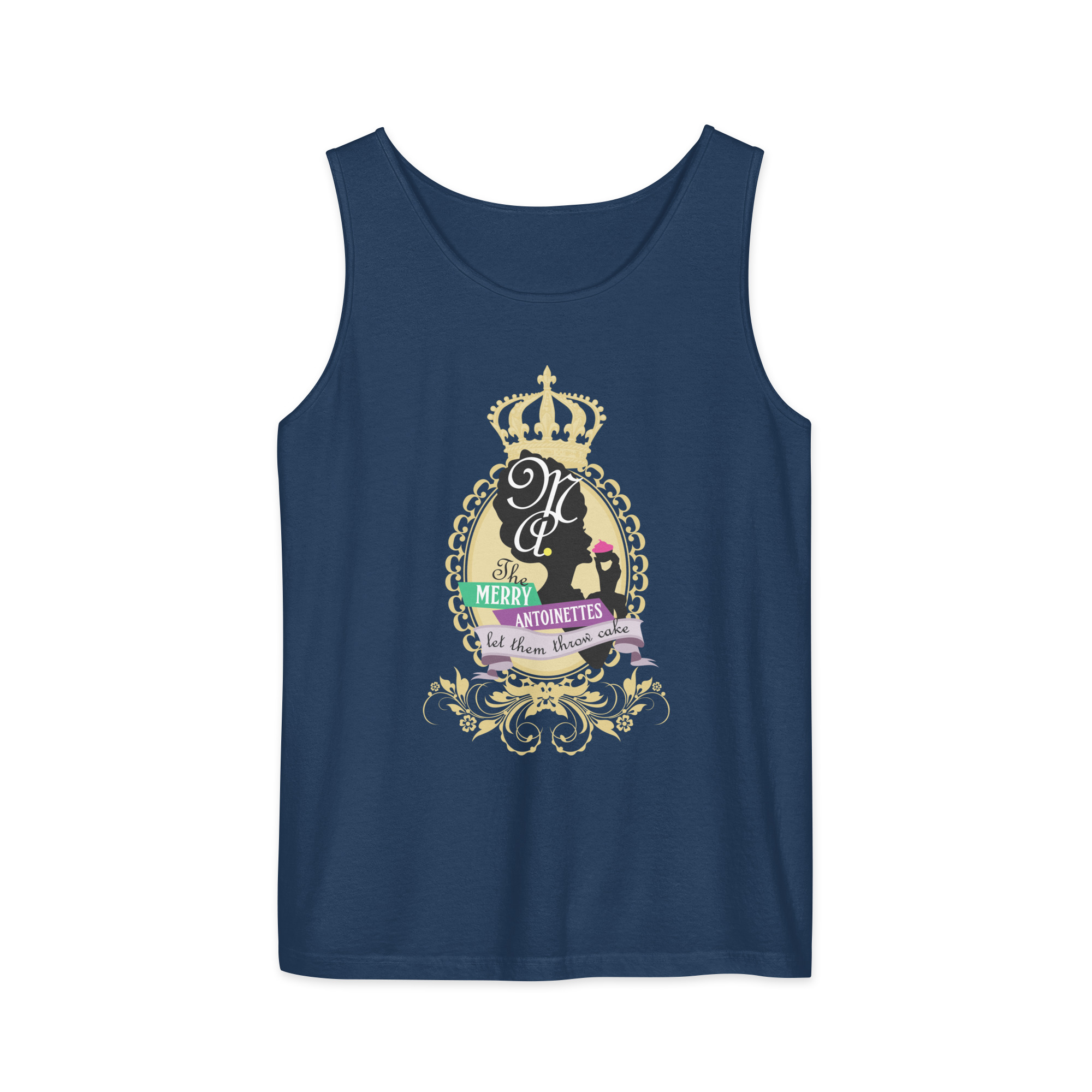 Krewe Crest Comfort Colors Unisex Tank Top - Image 3
