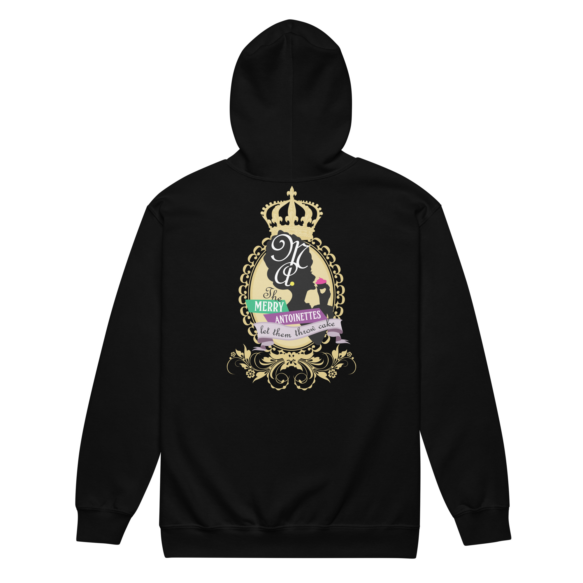 Krewe Crest Unisex Zip Hoodie - Image 2