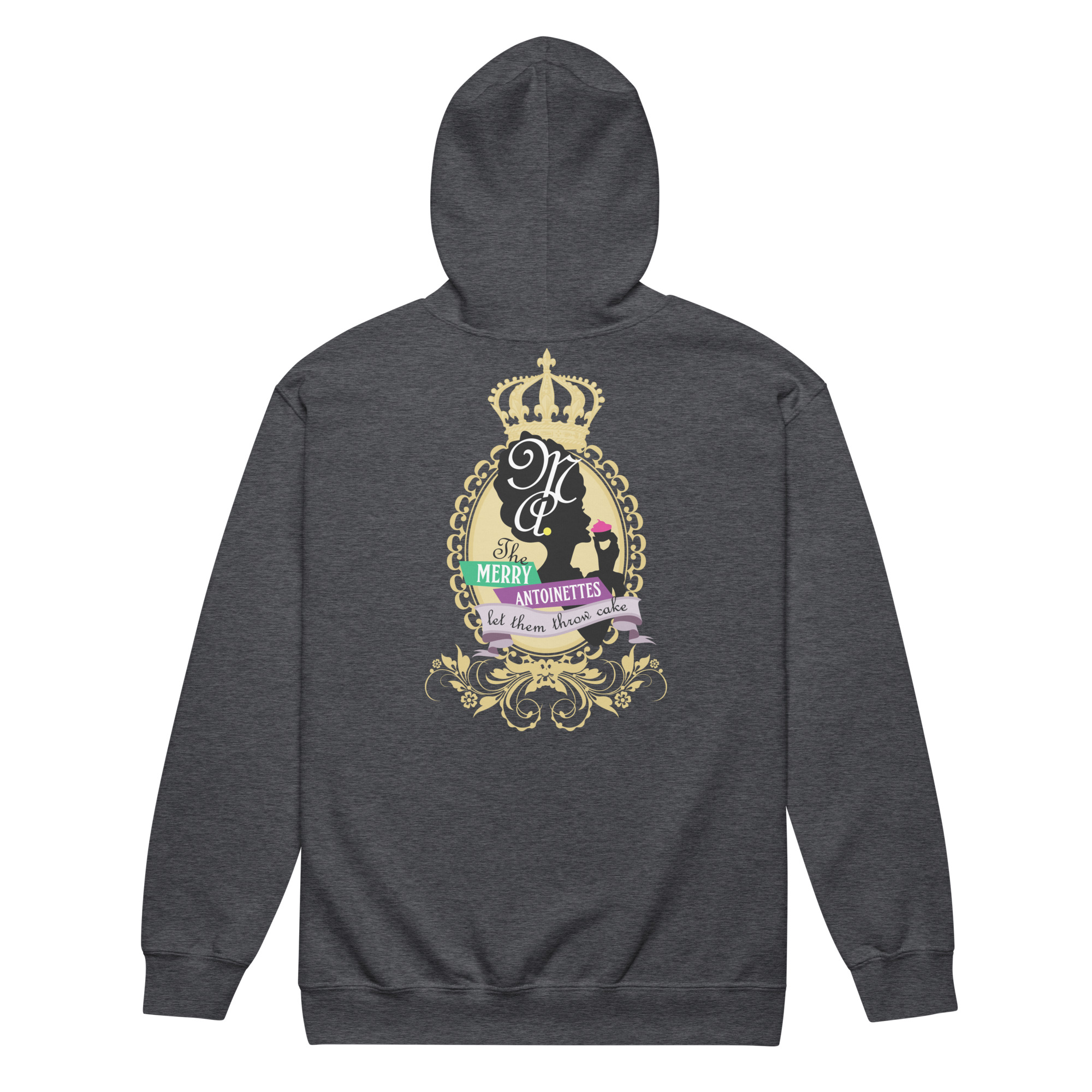 Krewe Crest Unisex Zip Hoodie - Image 8