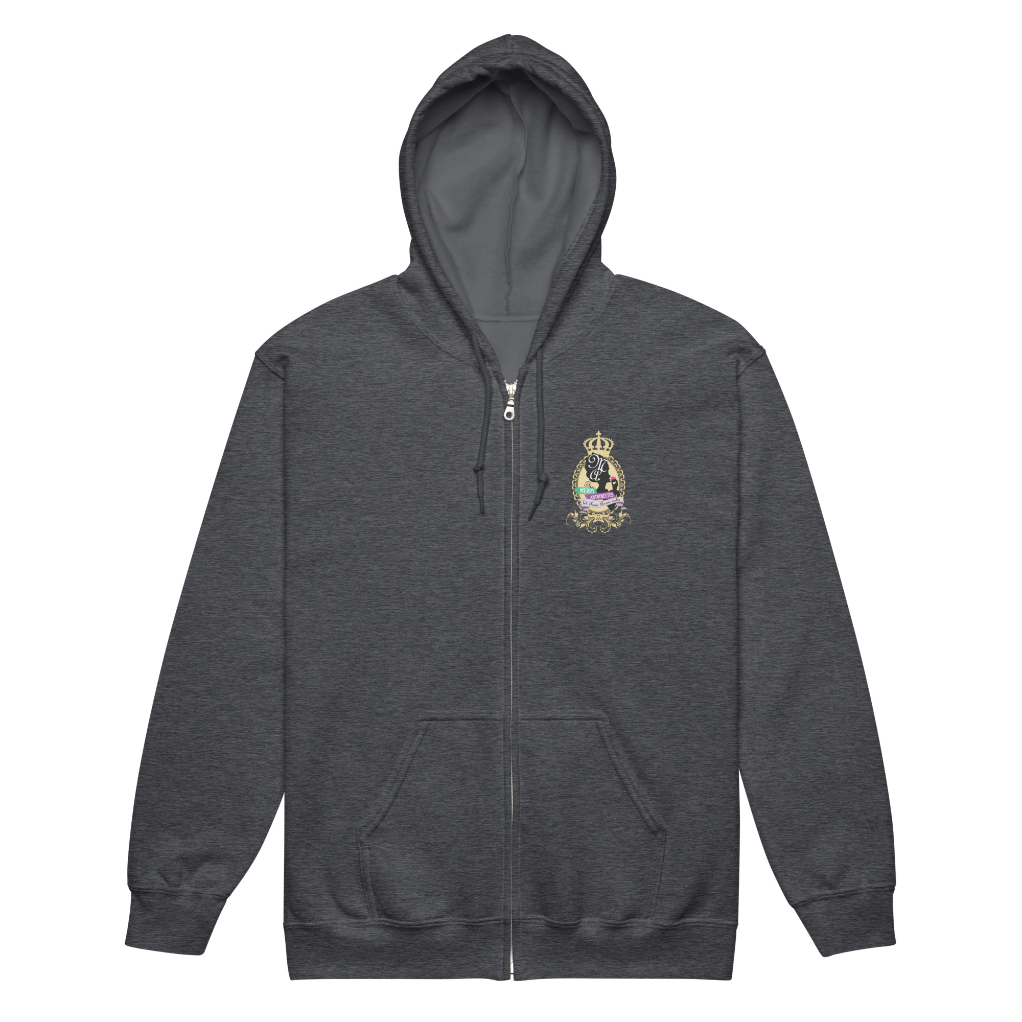 Krewe Crest Unisex Zip Hoodie - Image 7