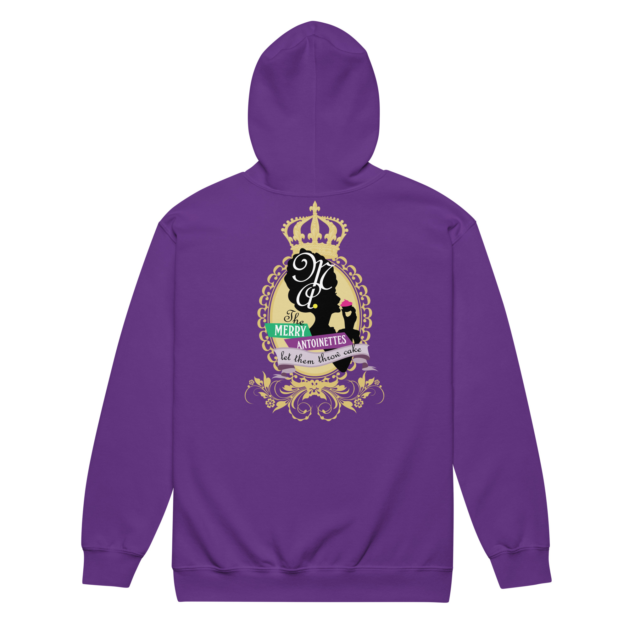 Krewe Crest Unisex Zip Hoodie - Image 10