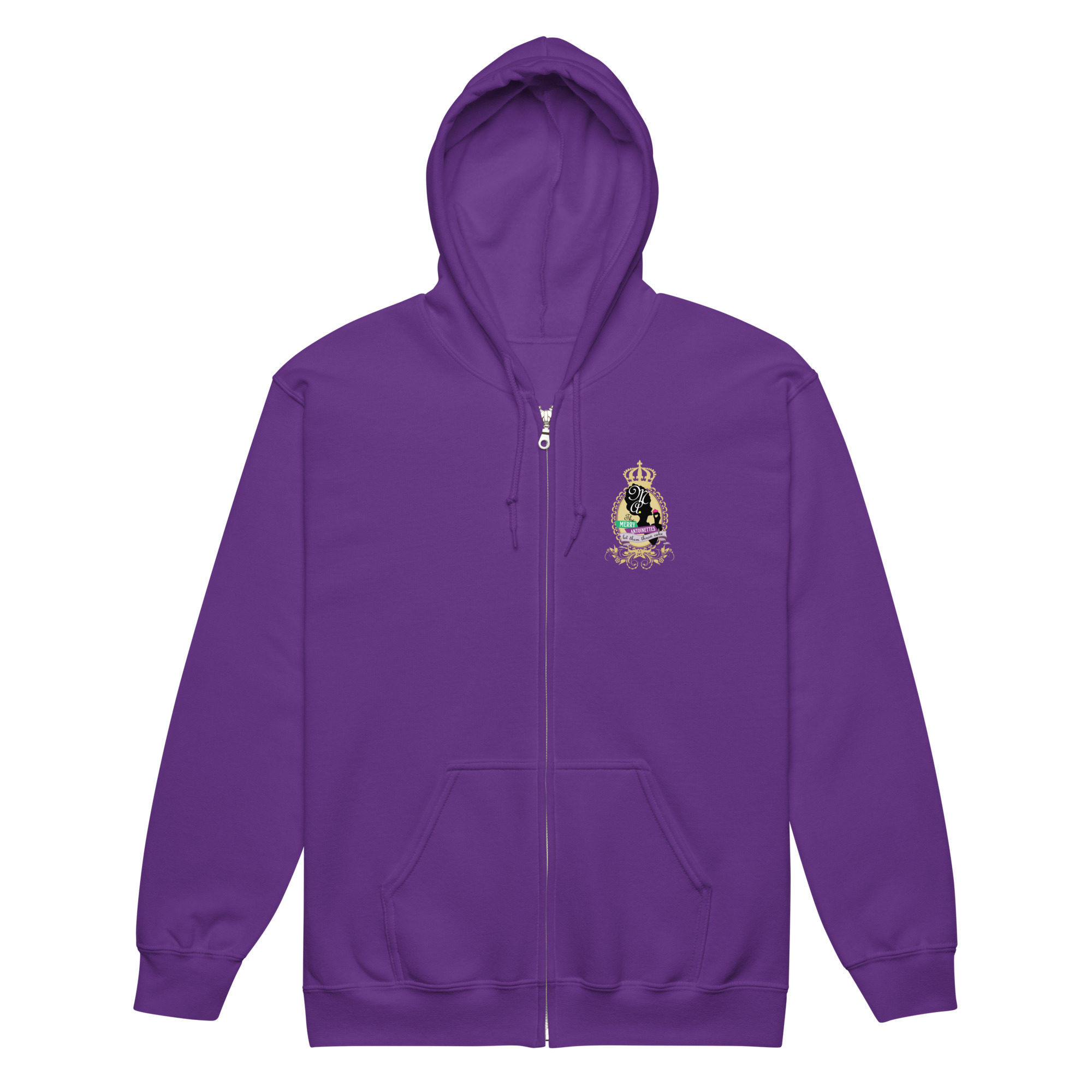 Krewe Crest Unisex Zip Hoodie - Image 9