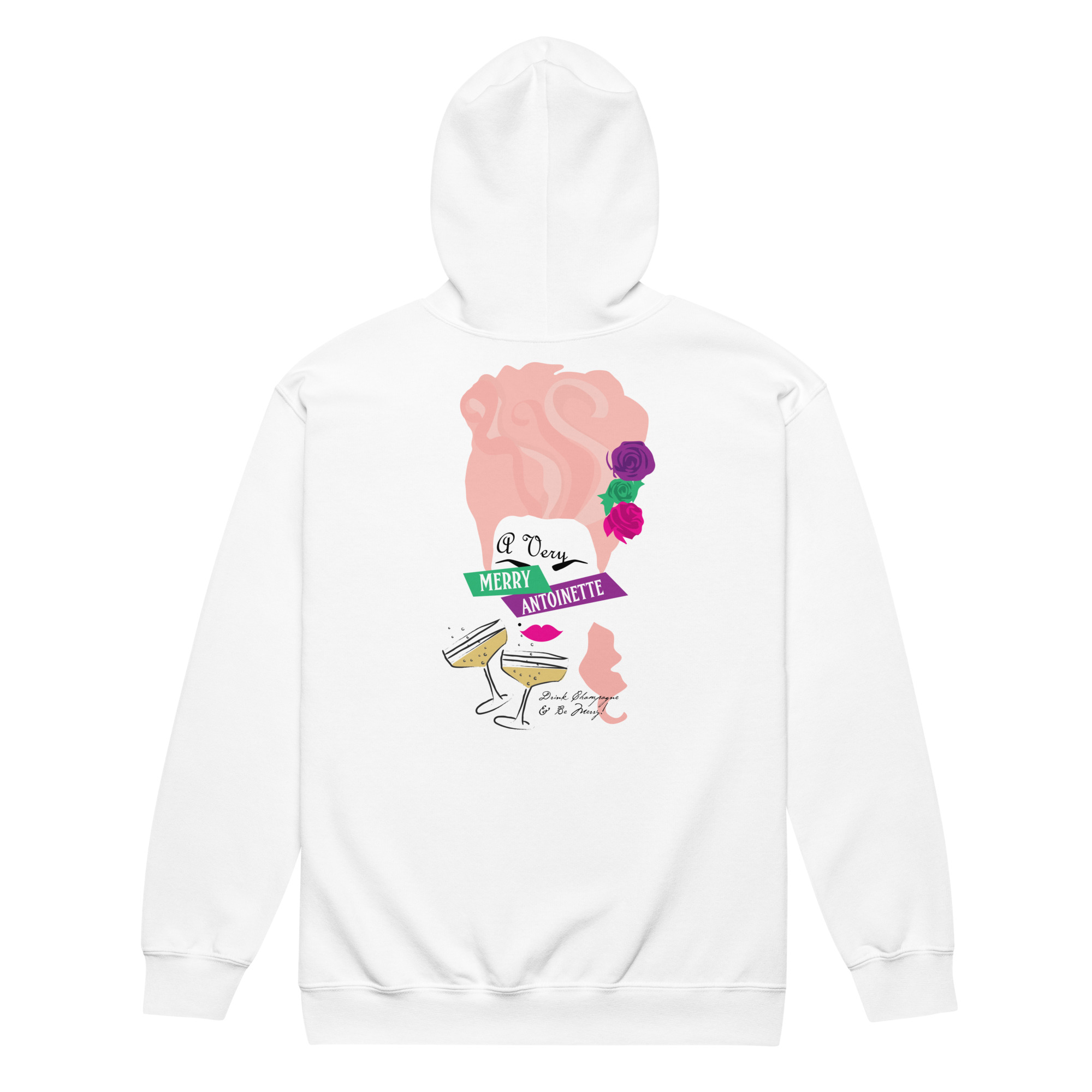 A Very Merry Unisex Zip Hoodie - Image 8