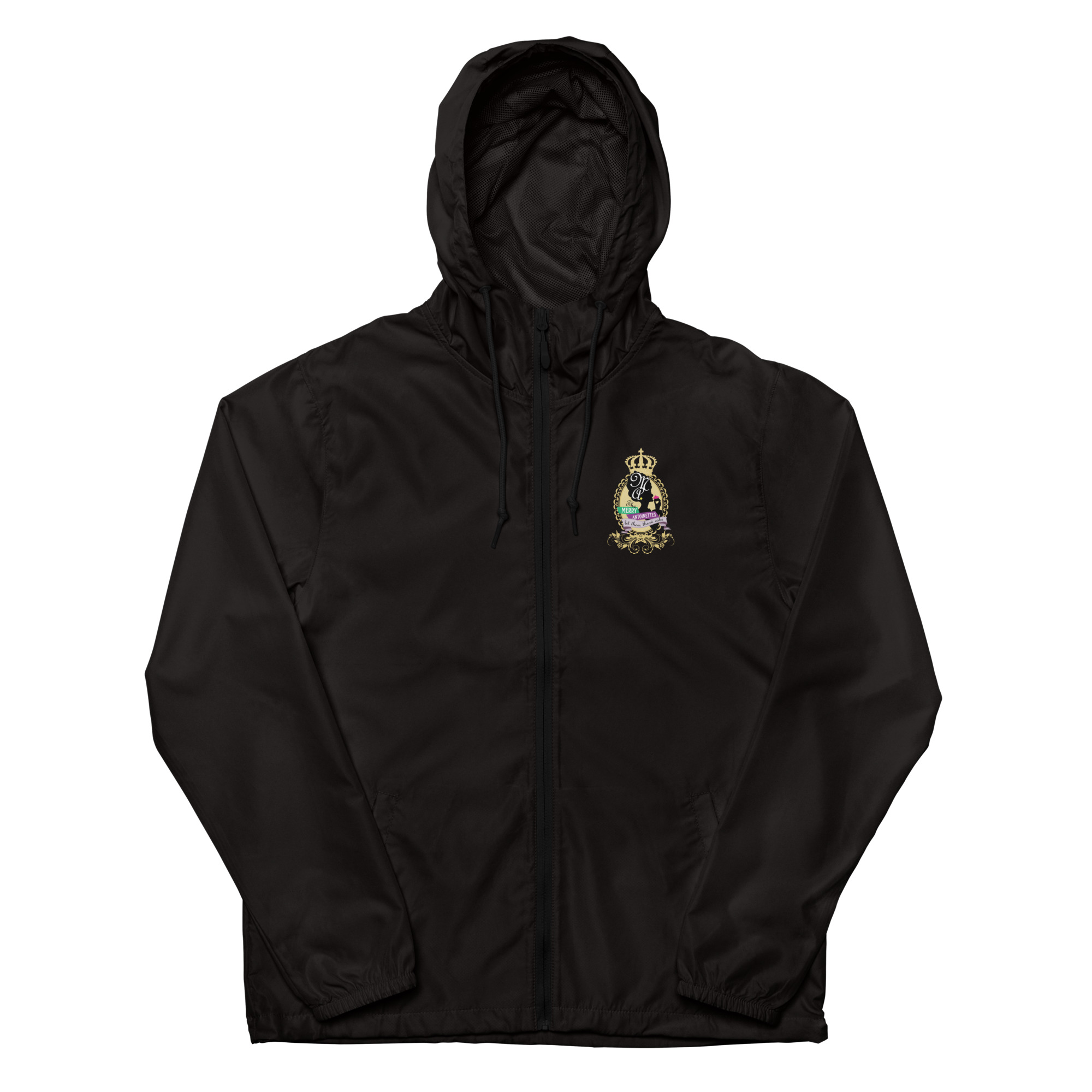 Krewe Crest Unisex Lightweight Zip Up Windbreaker - Image 2