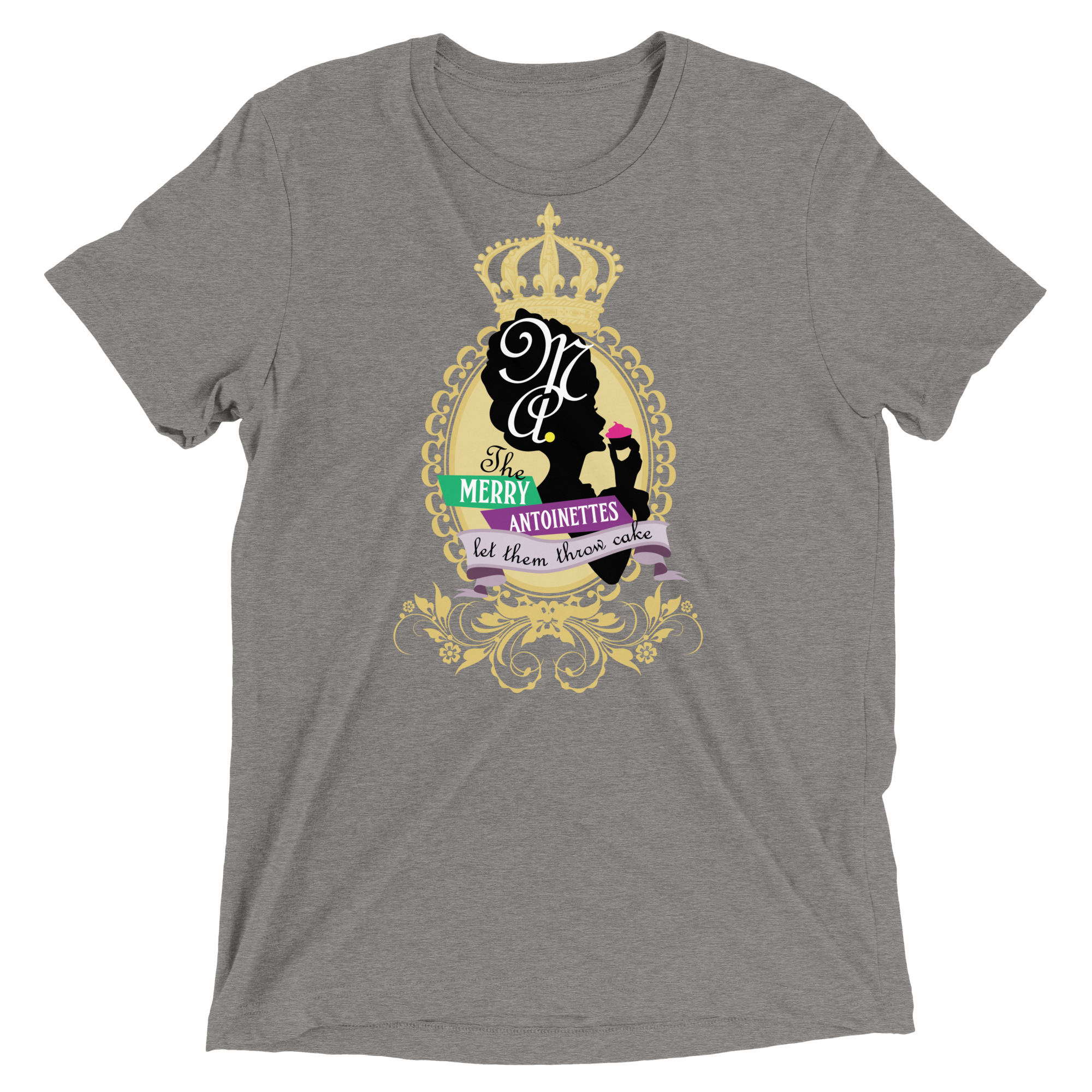 Krewe Crest Unisex Tri-Blend Short Sleeve T-Shirt - Image 8