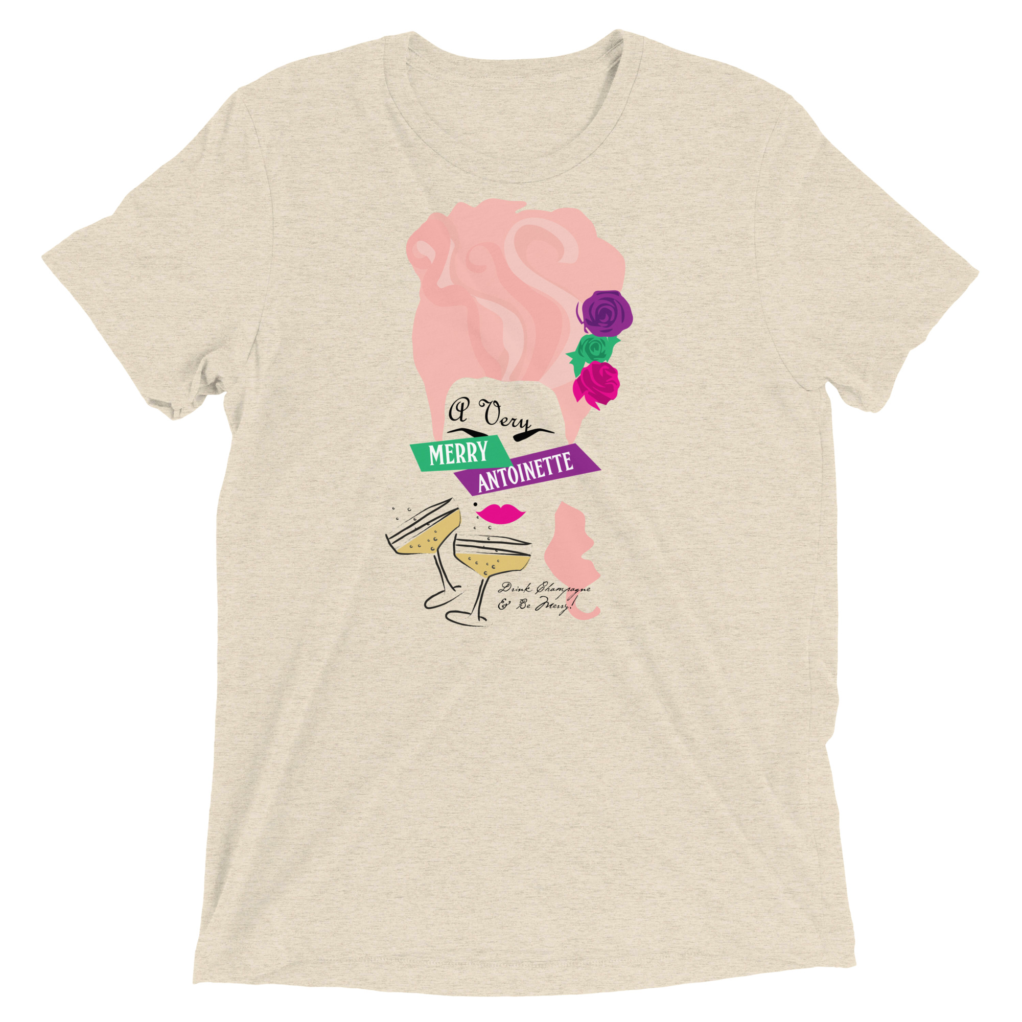 A Very Merry Unisex Tri-Blend Short Sleeve T-Shirt - Image 6