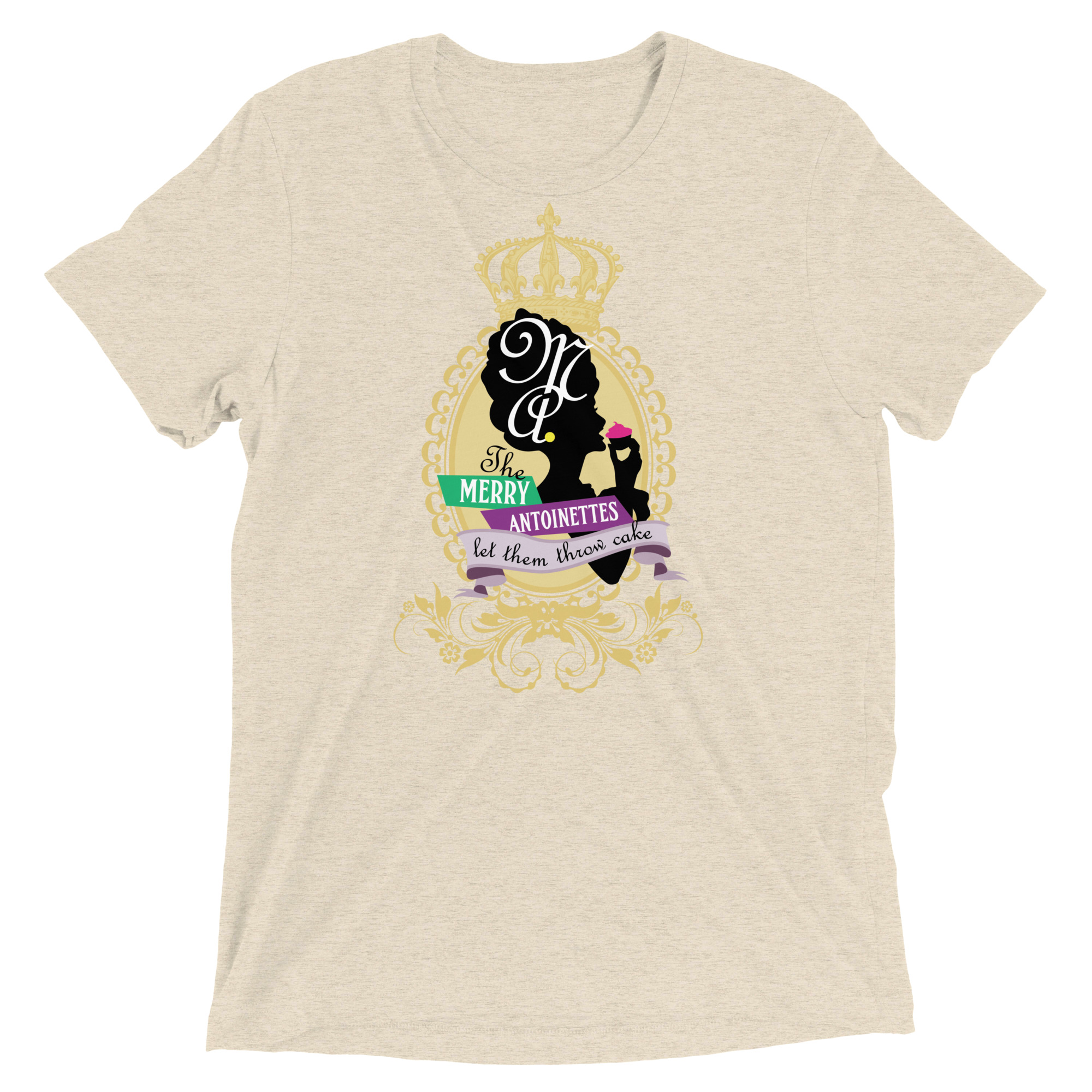 Krewe Crest Unisex Tri-Blend Short Sleeve T-Shirt - Image 10