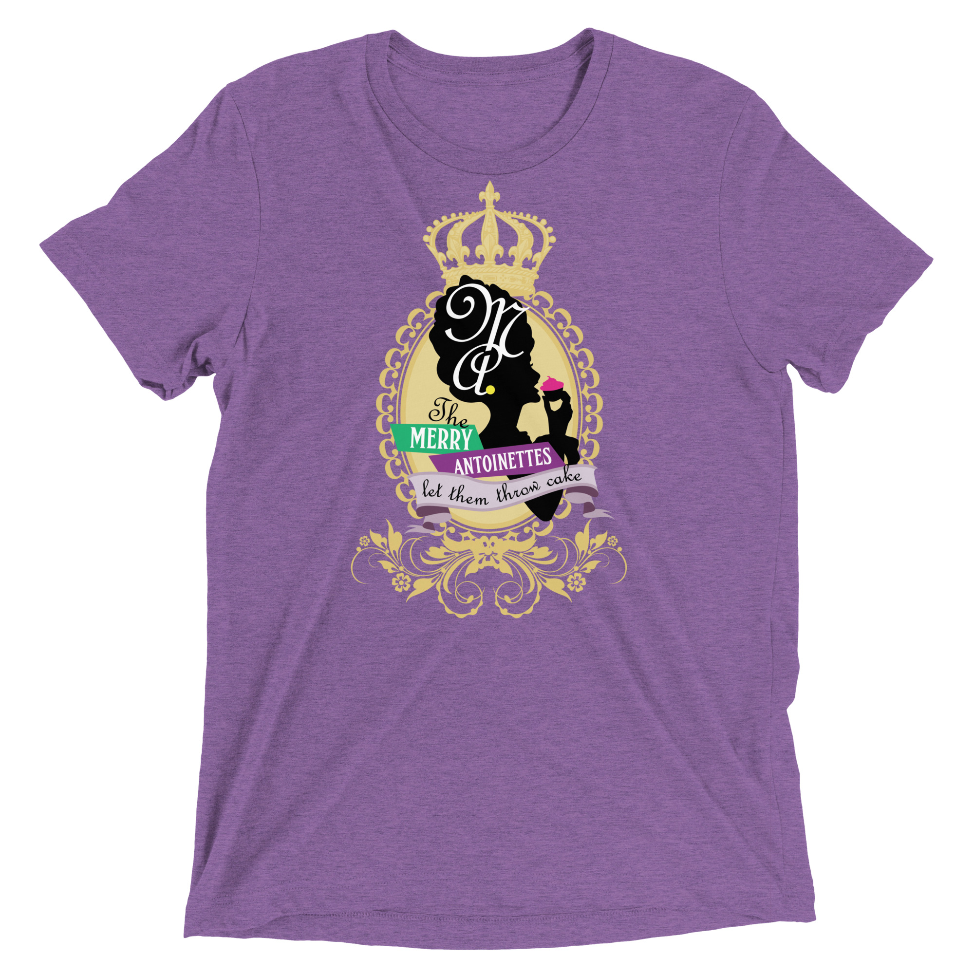 Krewe Crest Unisex Tri-Blend Short Sleeve T-Shirt - Image 6