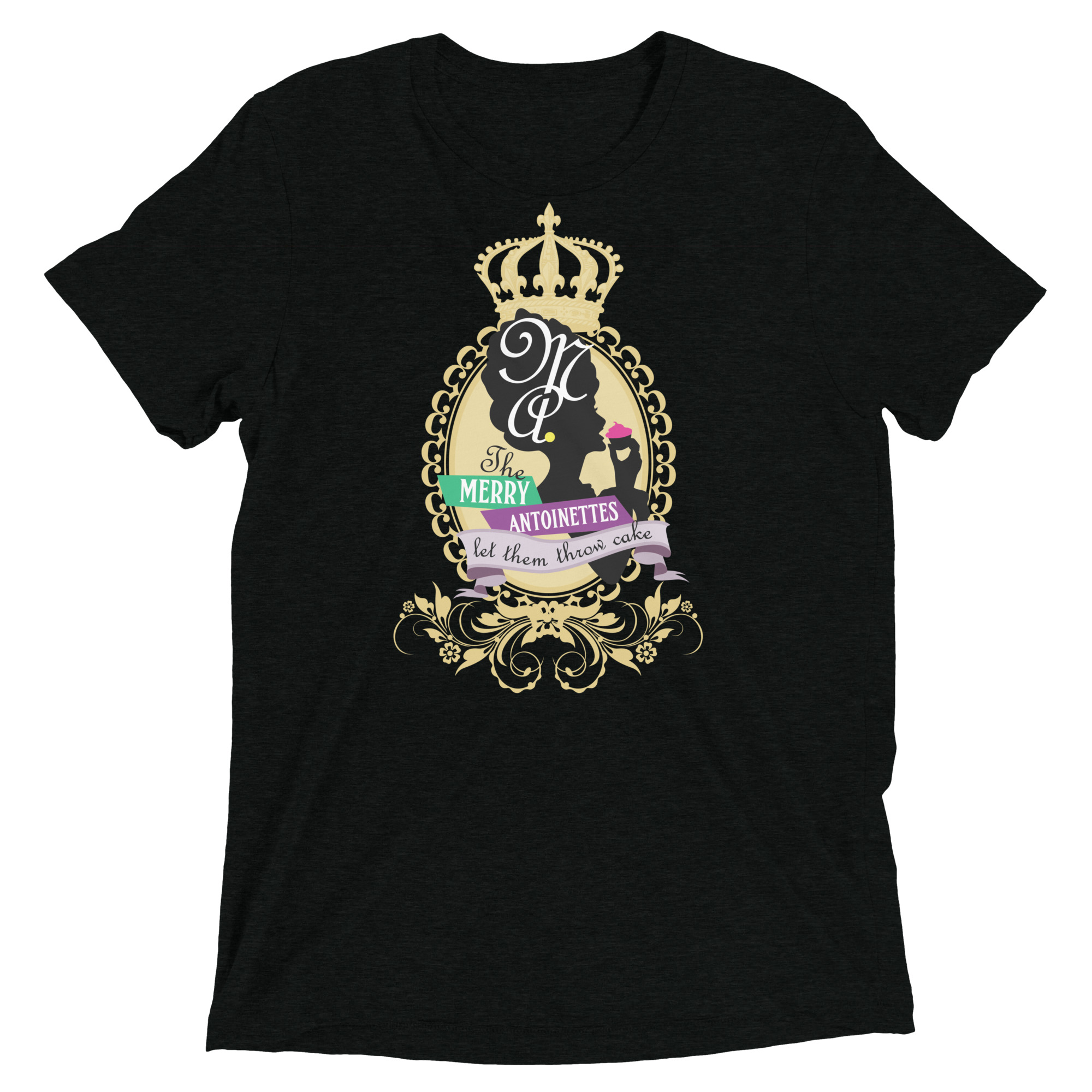 Krewe Crest Unisex Tri-Blend Short Sleeve T-Shirt