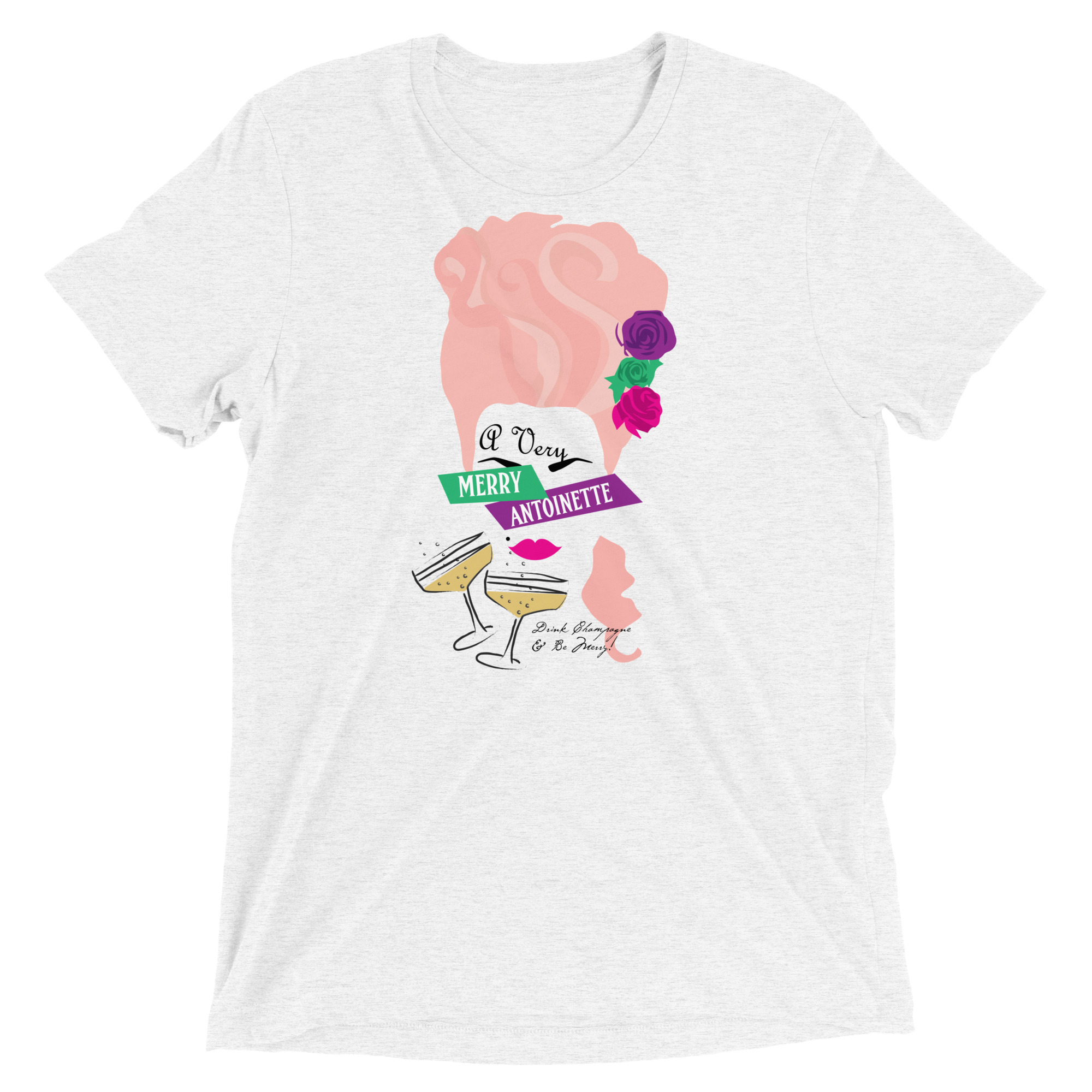 A Very Merry Unisex Tri-Blend Short Sleeve T-Shirt