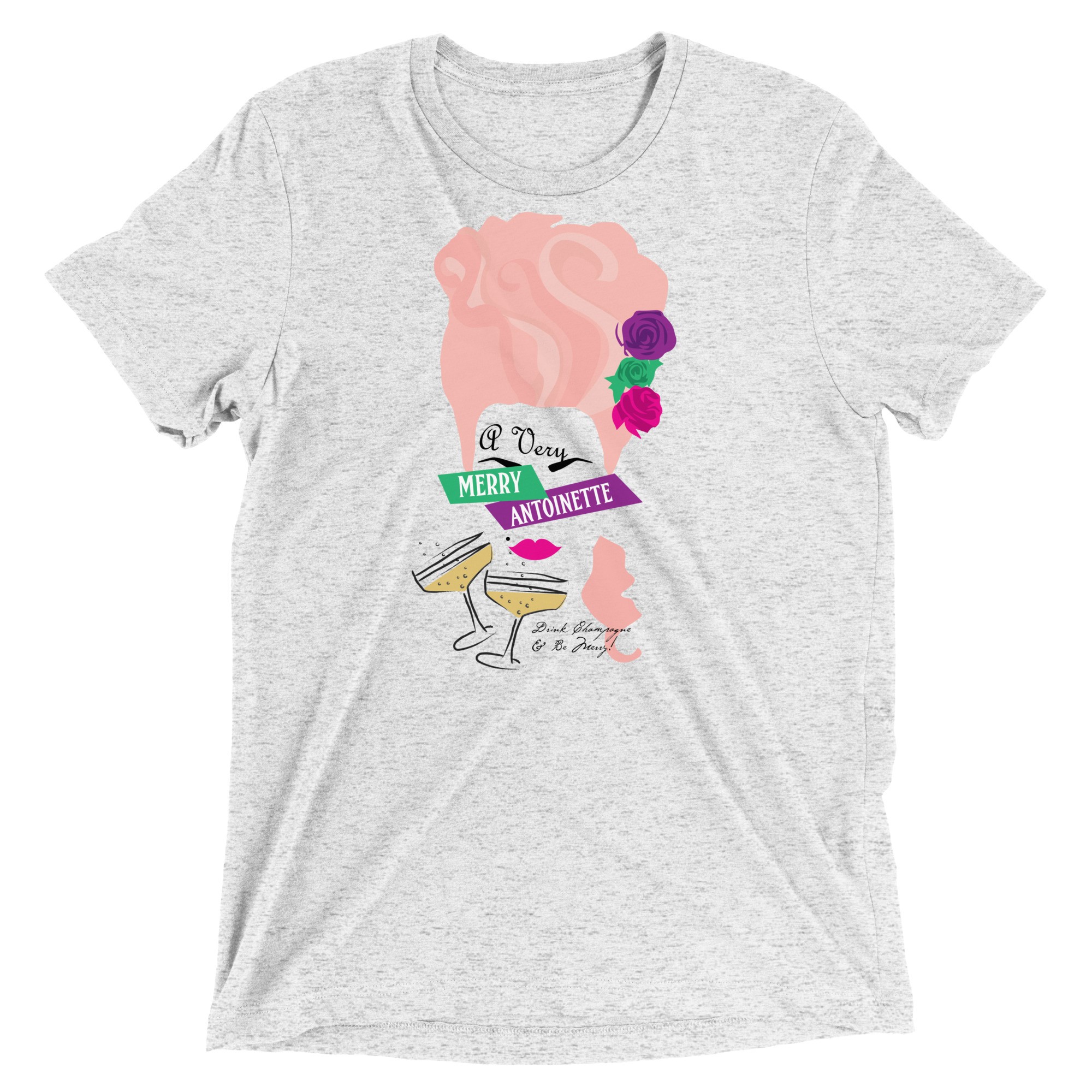 A Very Merry Unisex Tri-Blend Short Sleeve T-Shirt - Image 7