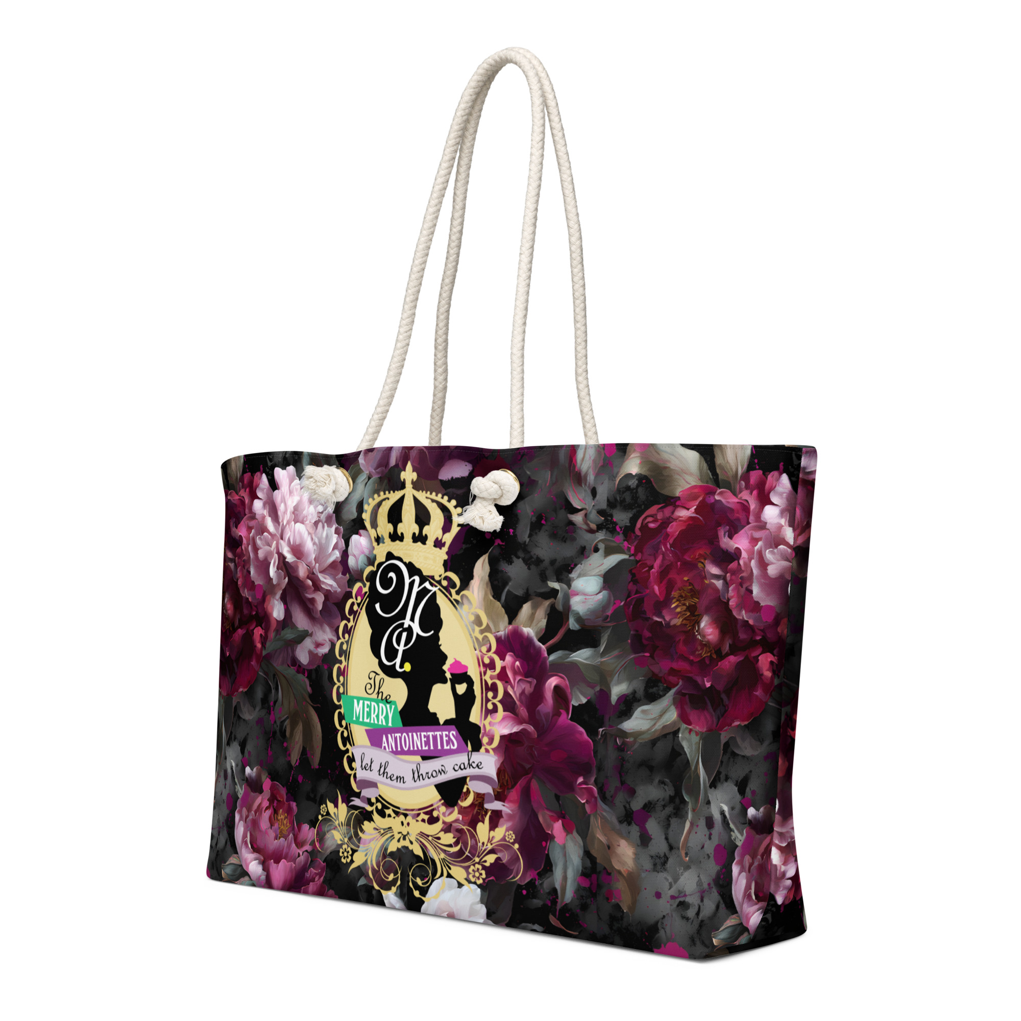 Krewe Crest Floral Oversized Weekender Bag - Image 2