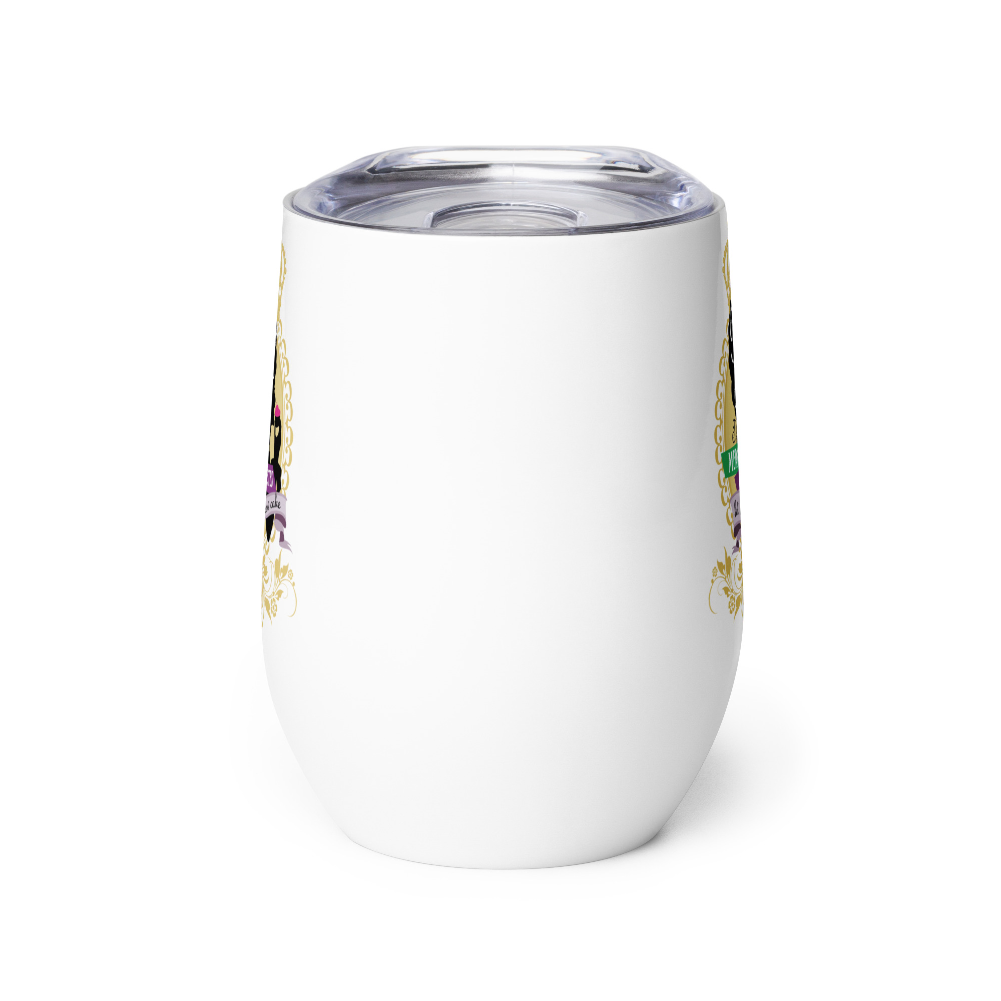 Krewe Crest Wine Tumbler - Image 2