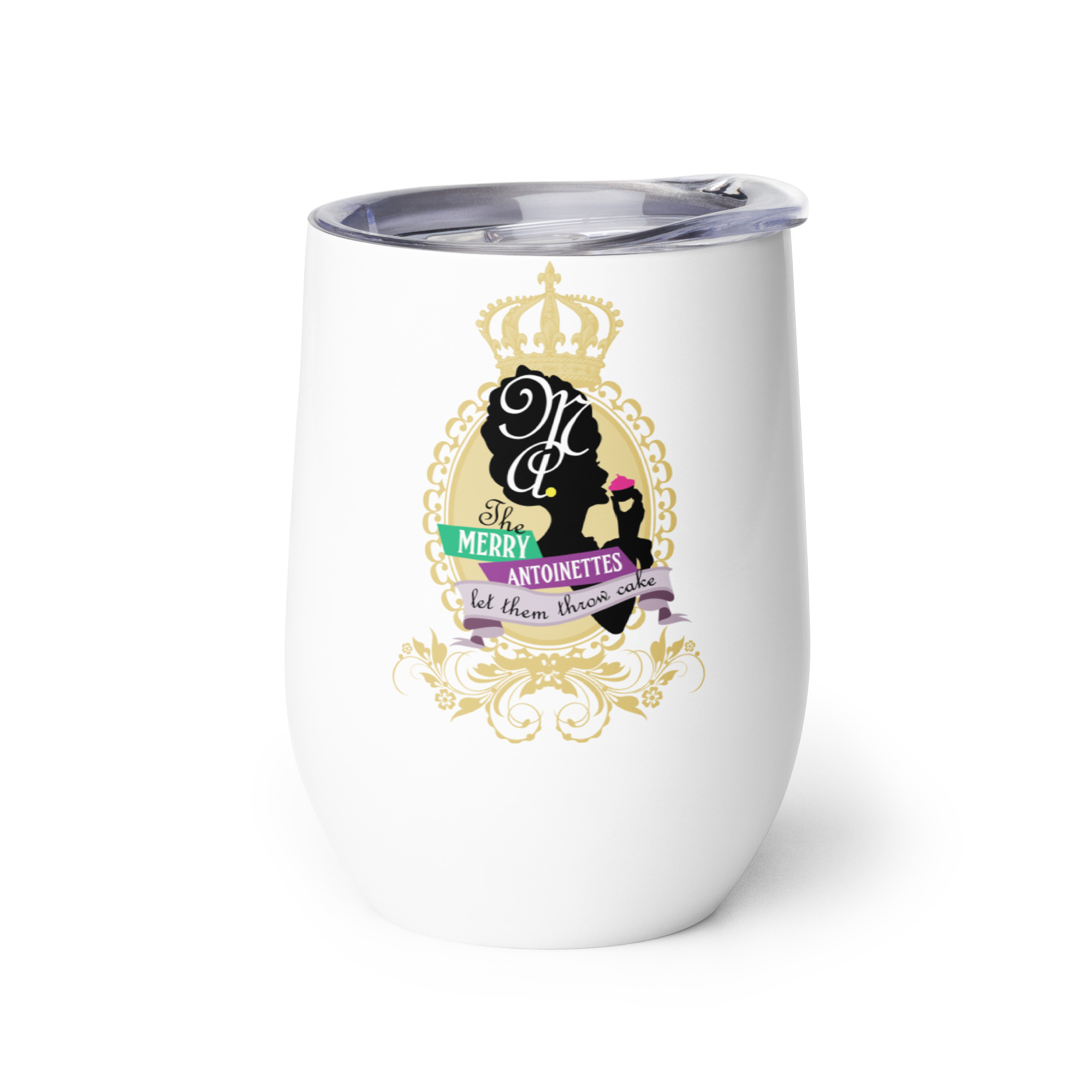 Krewe Crest Wine Tumbler