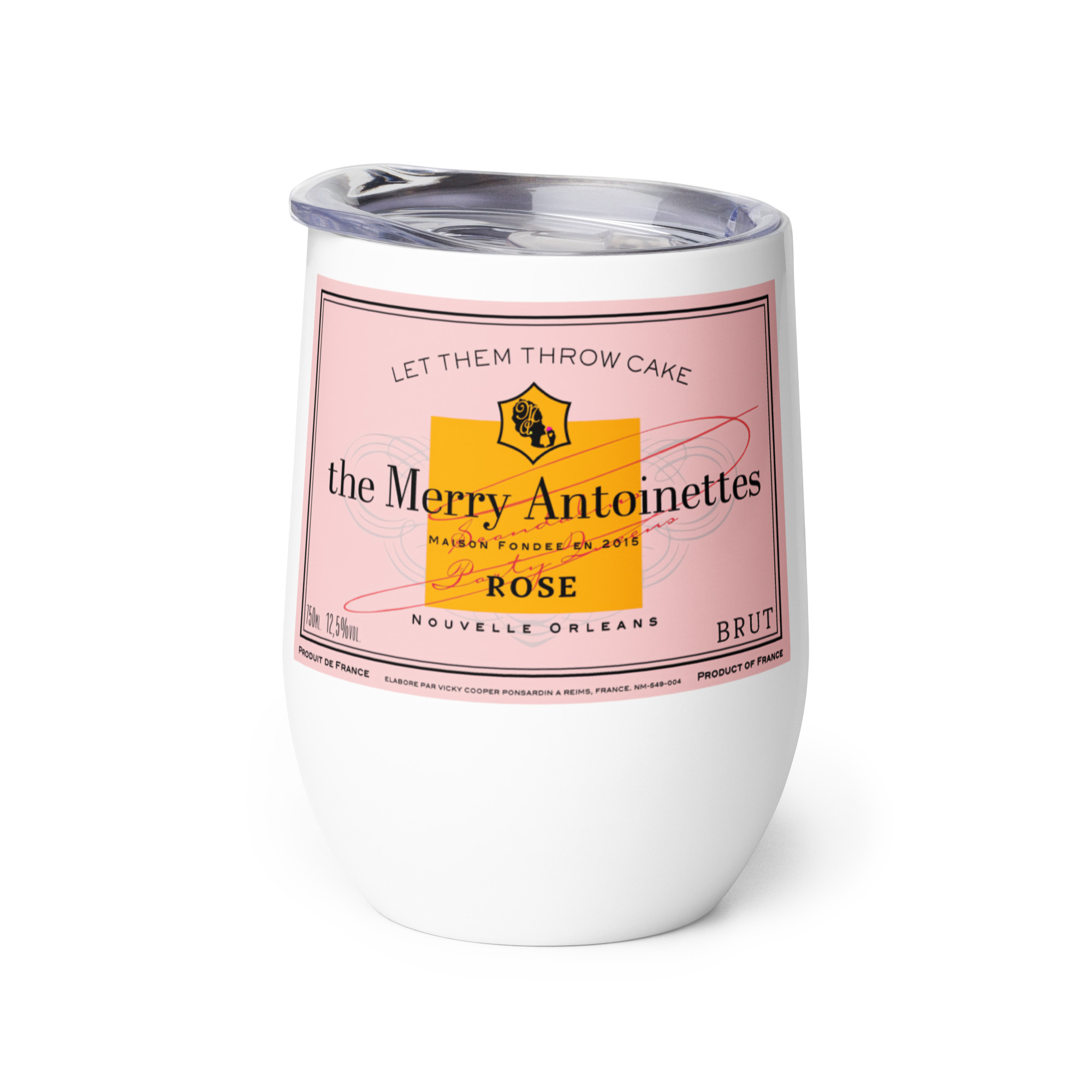 Rose' Wine Tumbler - Image 4