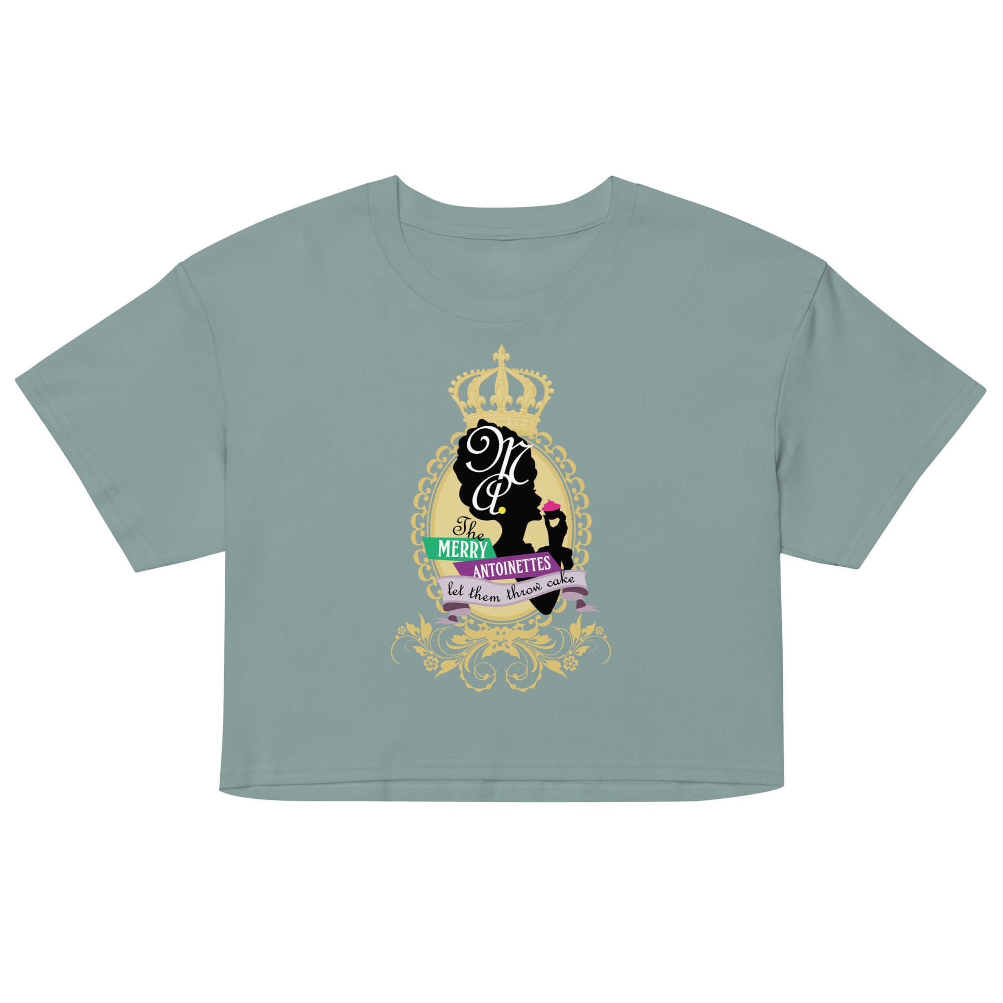 Krewe Crest Women’s Crop Top - Image 6