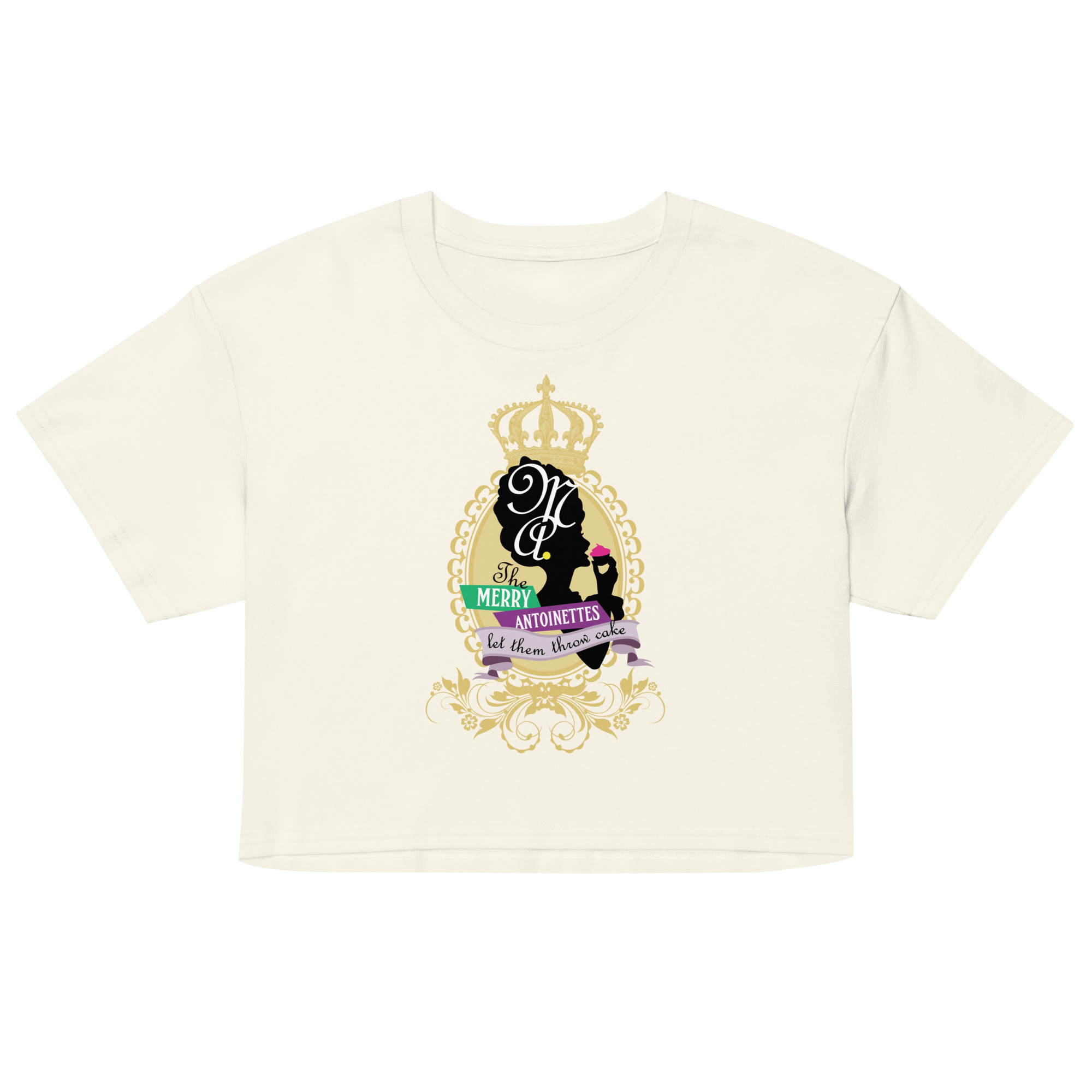 Krewe Crest Women’s Crop Top - Image 3