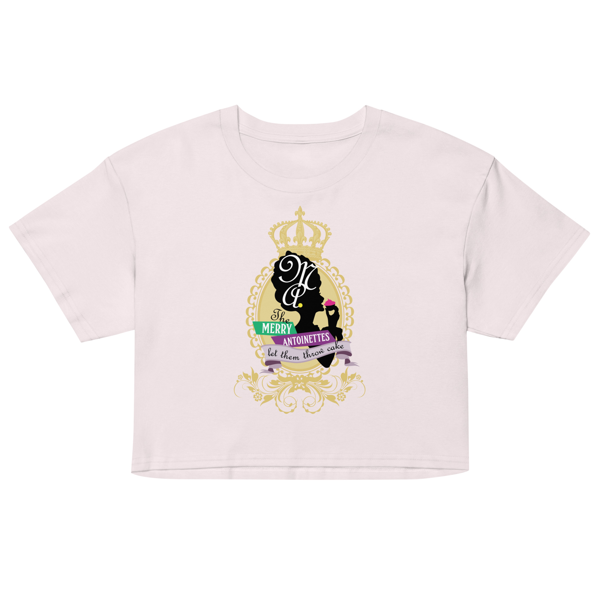 Krewe Crest Women’s Crop Top - Image 4
