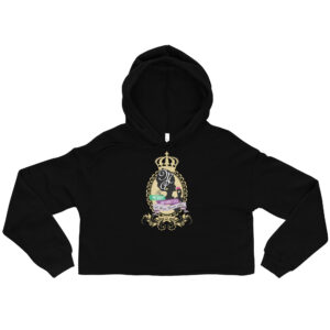 Krewe Crest Crop Hoodie