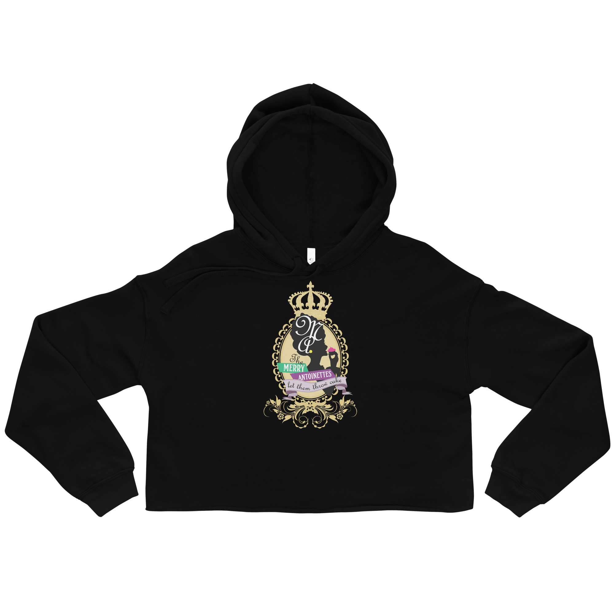 Krewe Crest Crop Hoodie