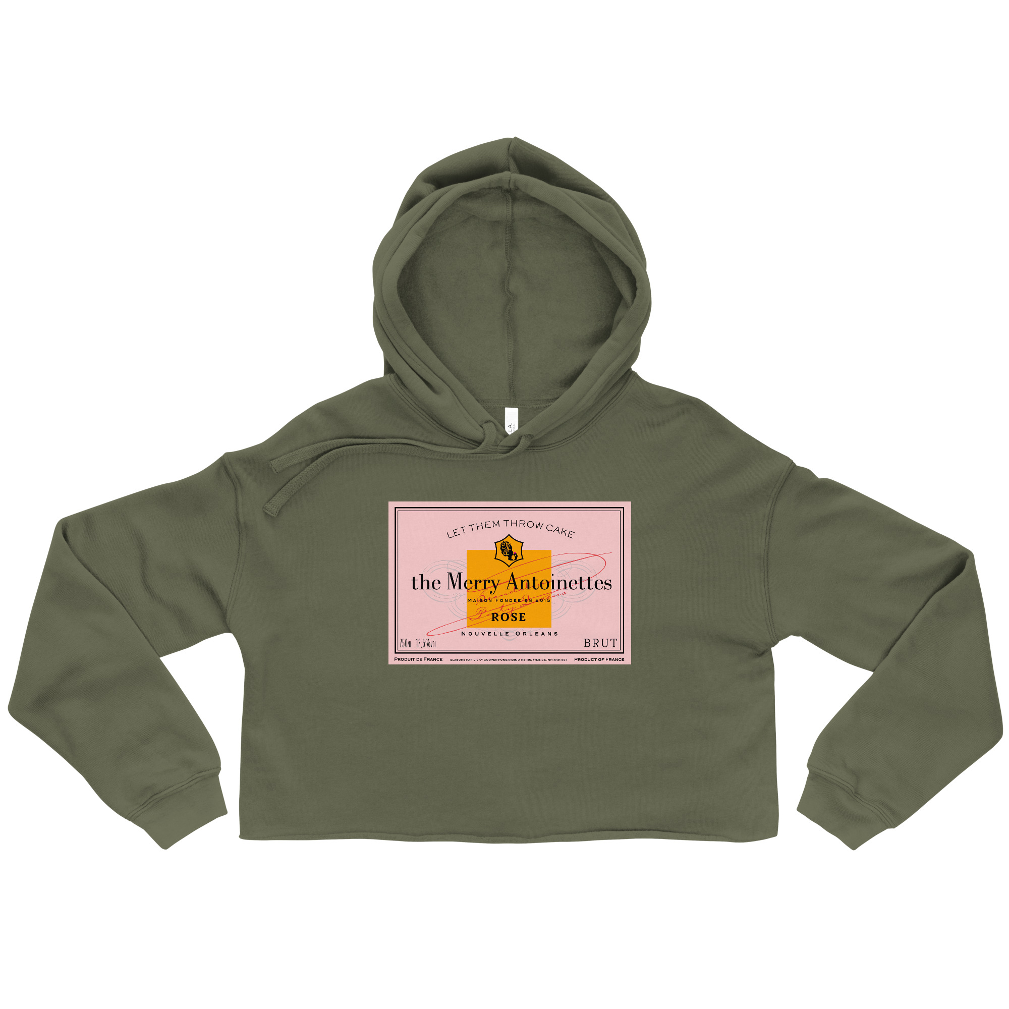 Rose' Crop Hoodie - Image 2